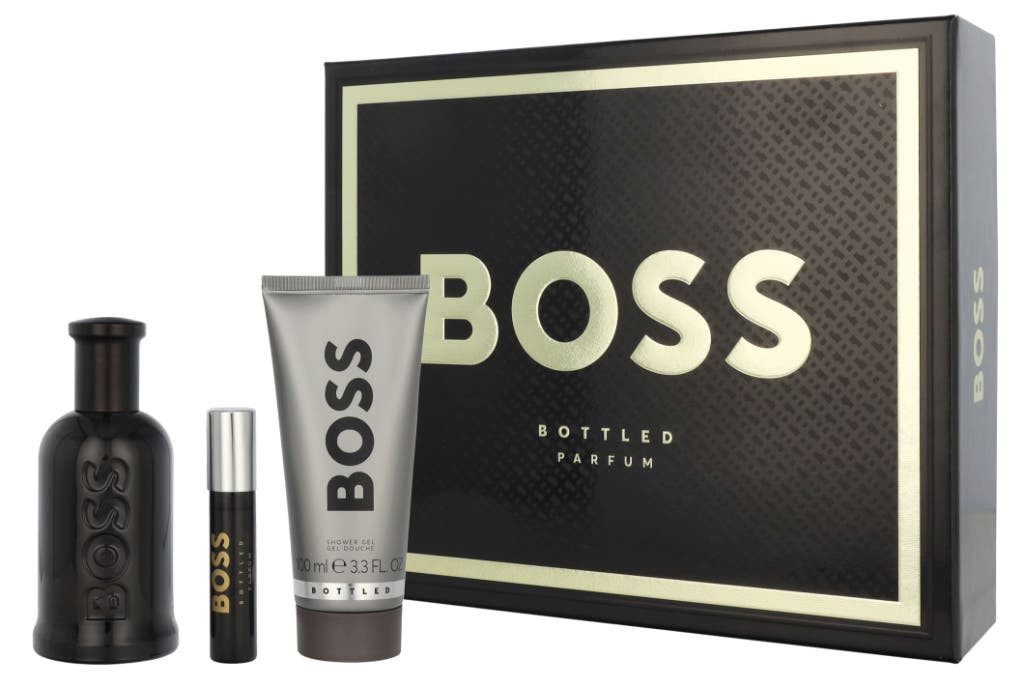 BOSS Duft-Set Boss Bottled, 3-tlg., Eau de Parfum; Eau de Parfum; Duschgel;
