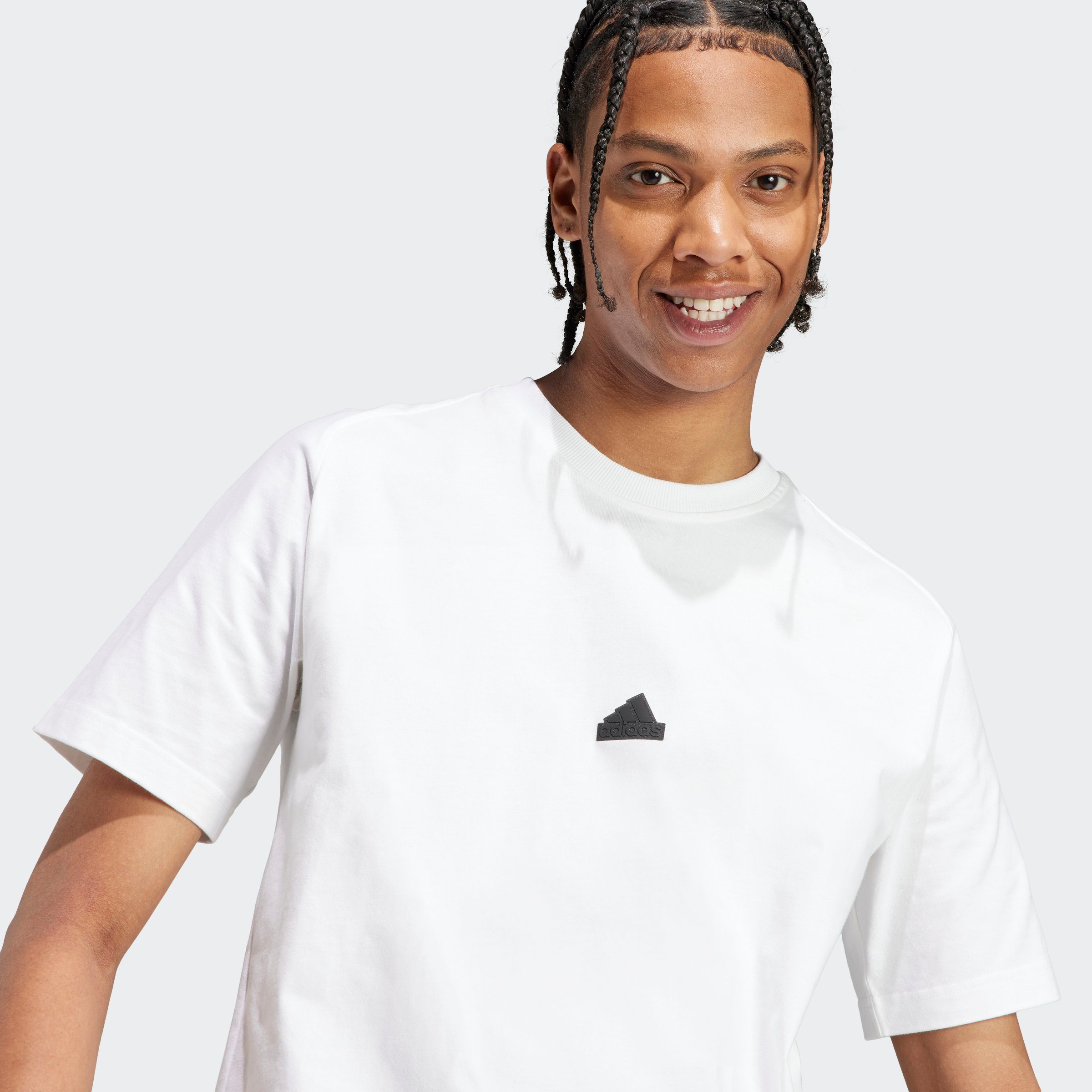 Sportswear adidas White Z.N.E. ADIDAS T-Shirt