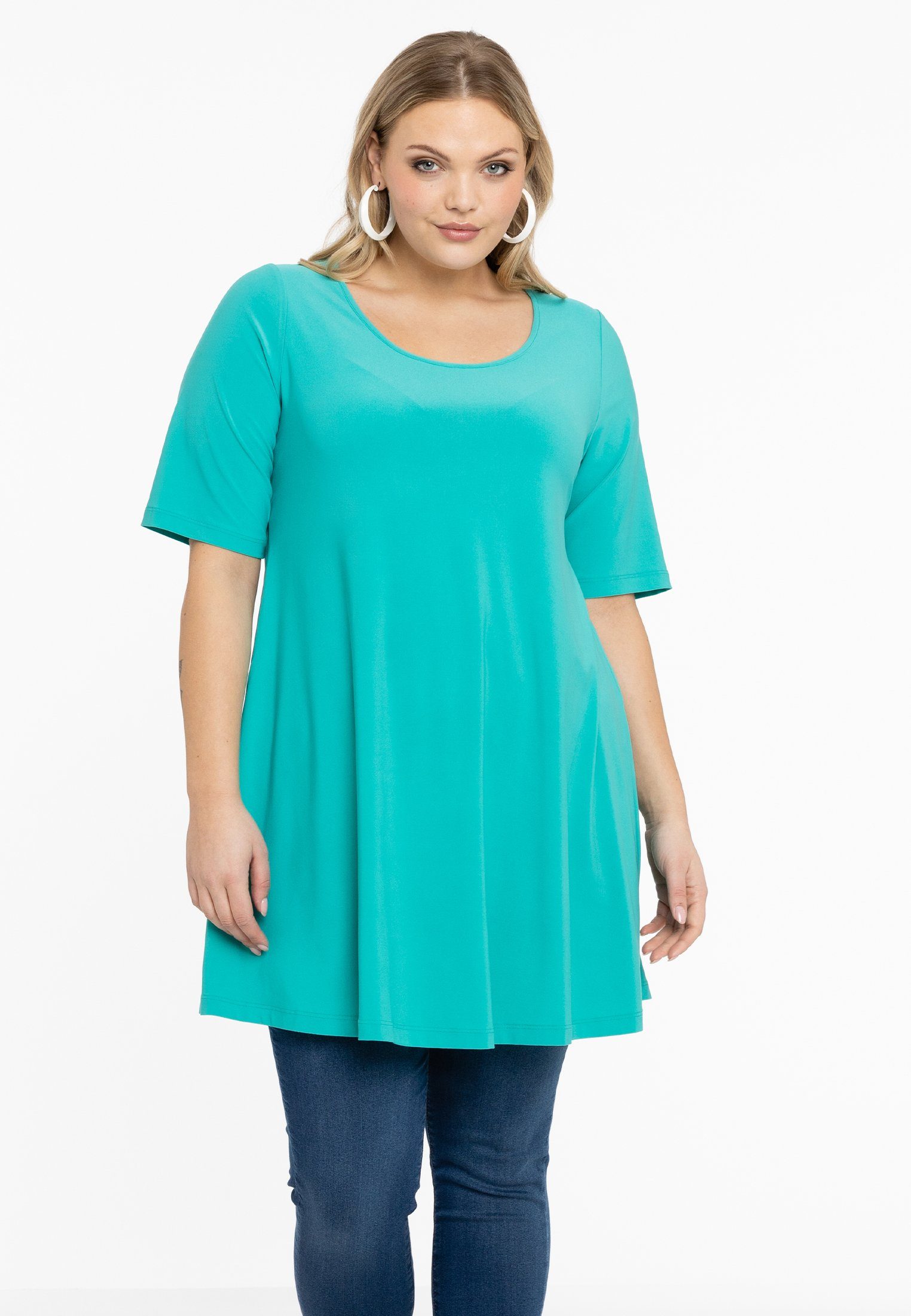 YOEK Langarmshirt Damen T-Shirt Große Größen günstig online kaufen