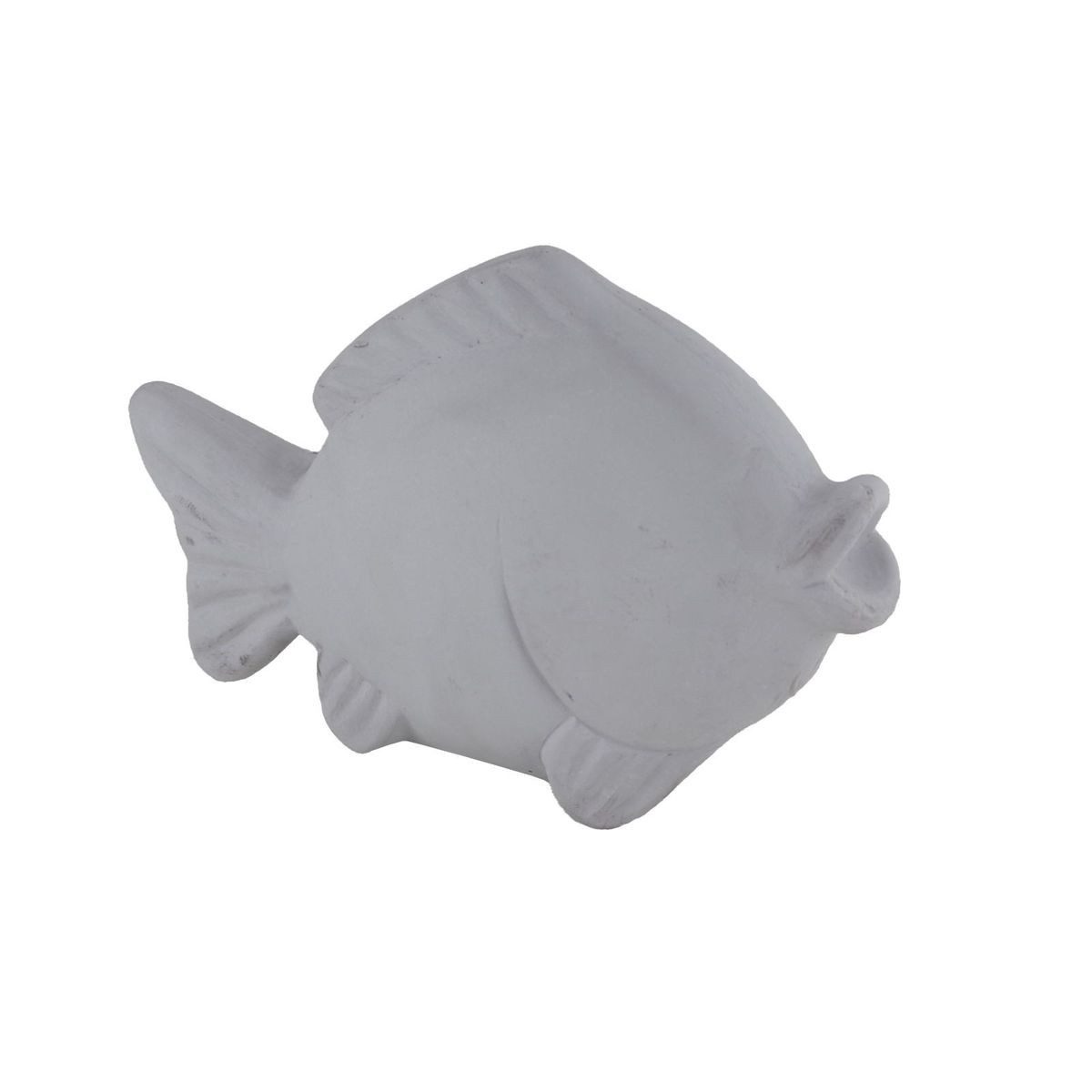 Casablanca Dekofigur Fischfigur Beton 22x14cm maritime Deko stehende Dekofigur Fisch, für Innen- und geschützte Außenbereiche