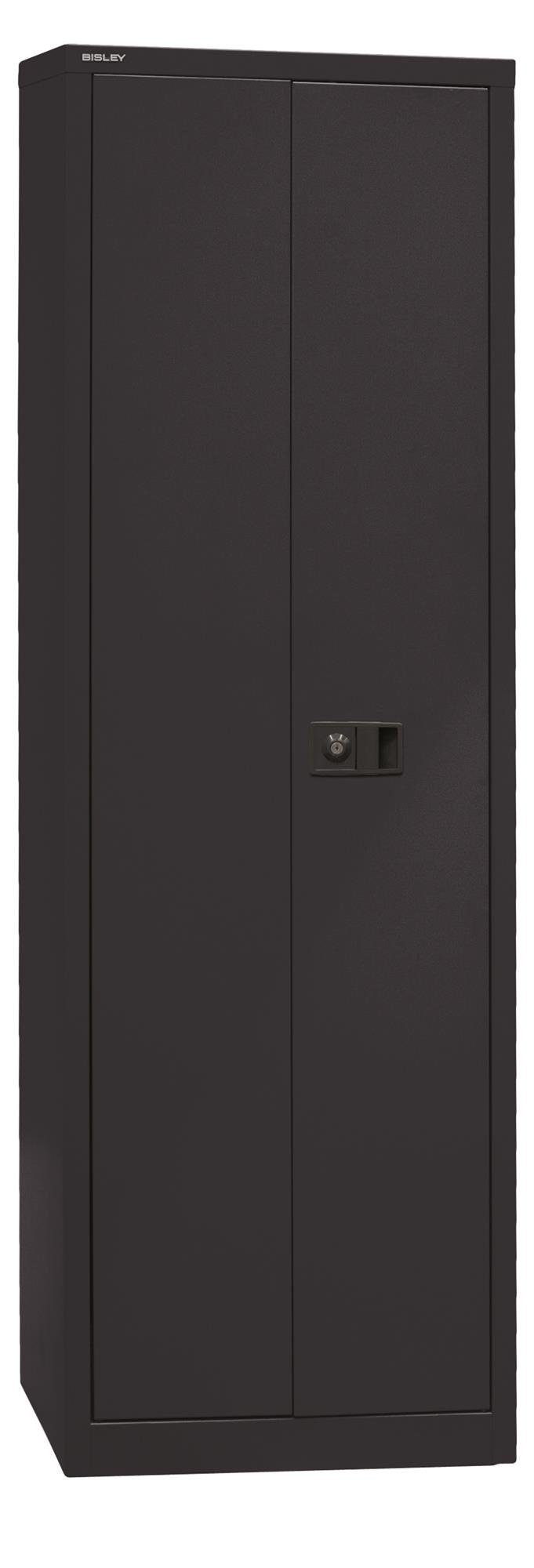 633 schwarz Bisley Drehtürenschrank Universal