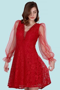 Modabout Abendkleid Kurzes Abendkleid für Damen Kleid Sommerkleid - NELB0588D5151KRZ (1-tlg)