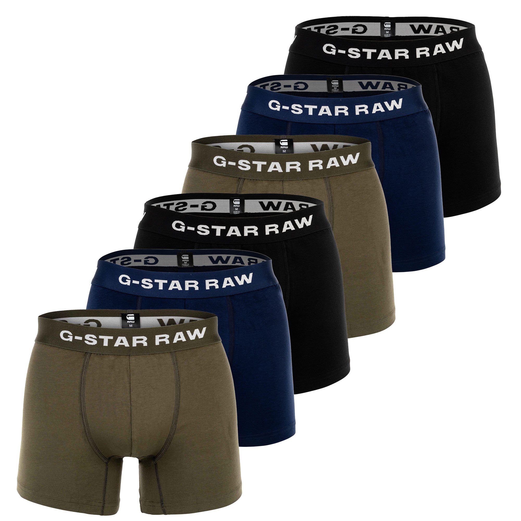 G-STAR Boxer Herren Boxershort 6er Pack günstig online kaufen