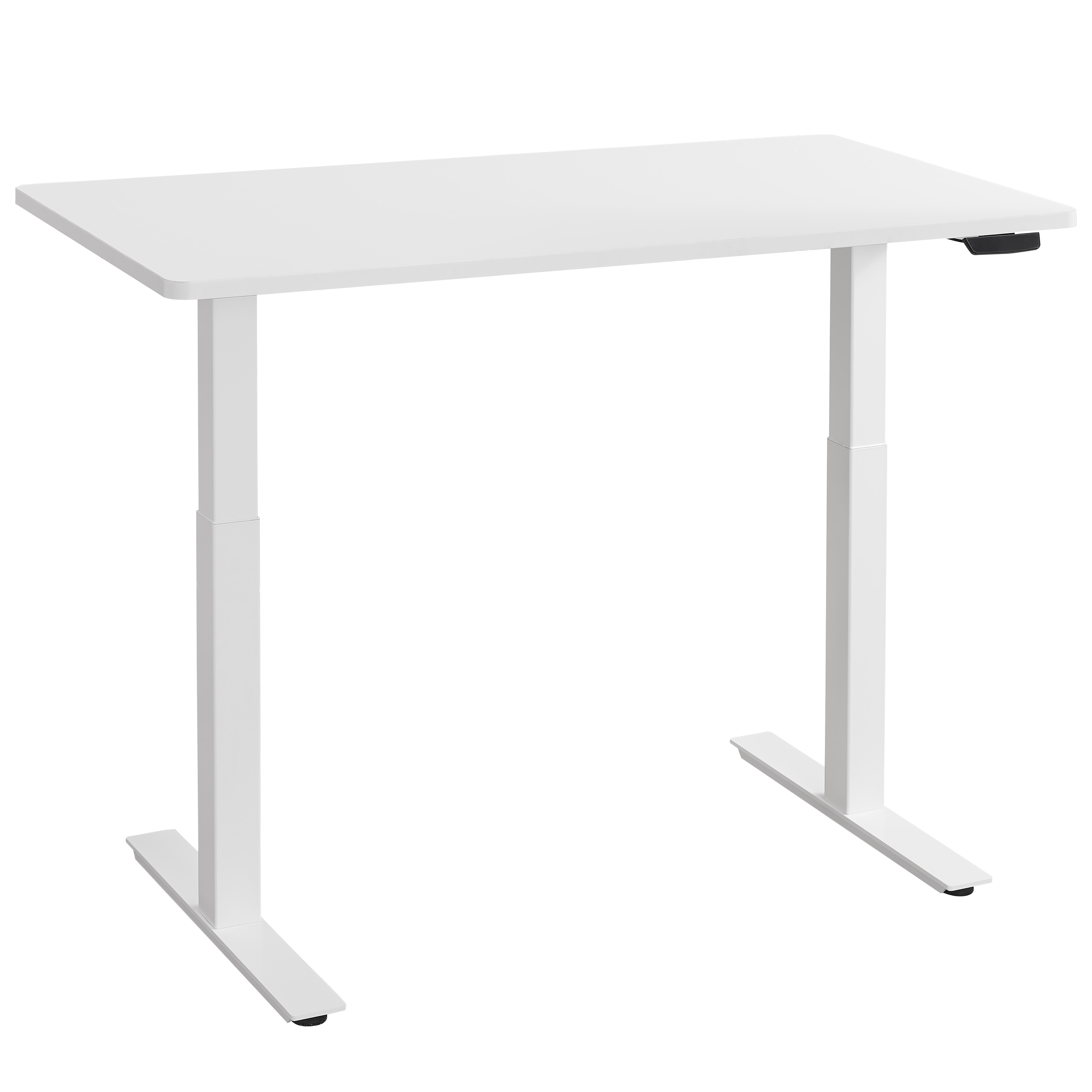 Balderia Schreibtisch, Höhenverstellbarer Schreibtisch Elektrisch -  Verstellbares Tischgestell inkl. Tischplatte - Höhe 68-118 cm - Fläche 140  x 70 cm, Weiß online kaufen | OTTO