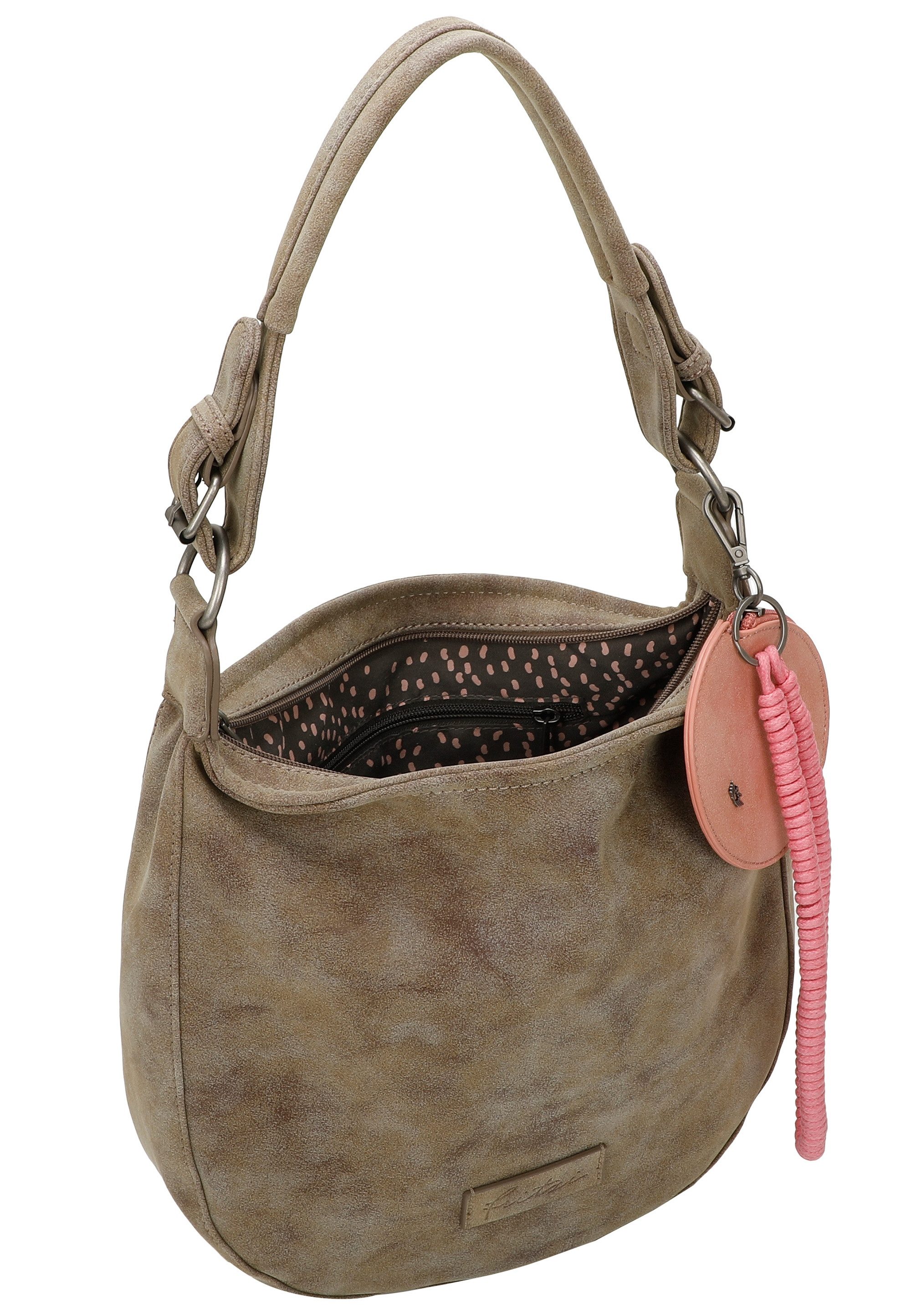 Fritzi aus Preußen Schultertasche Fritzi Hobo, mit abnehmbaren Schultergurt