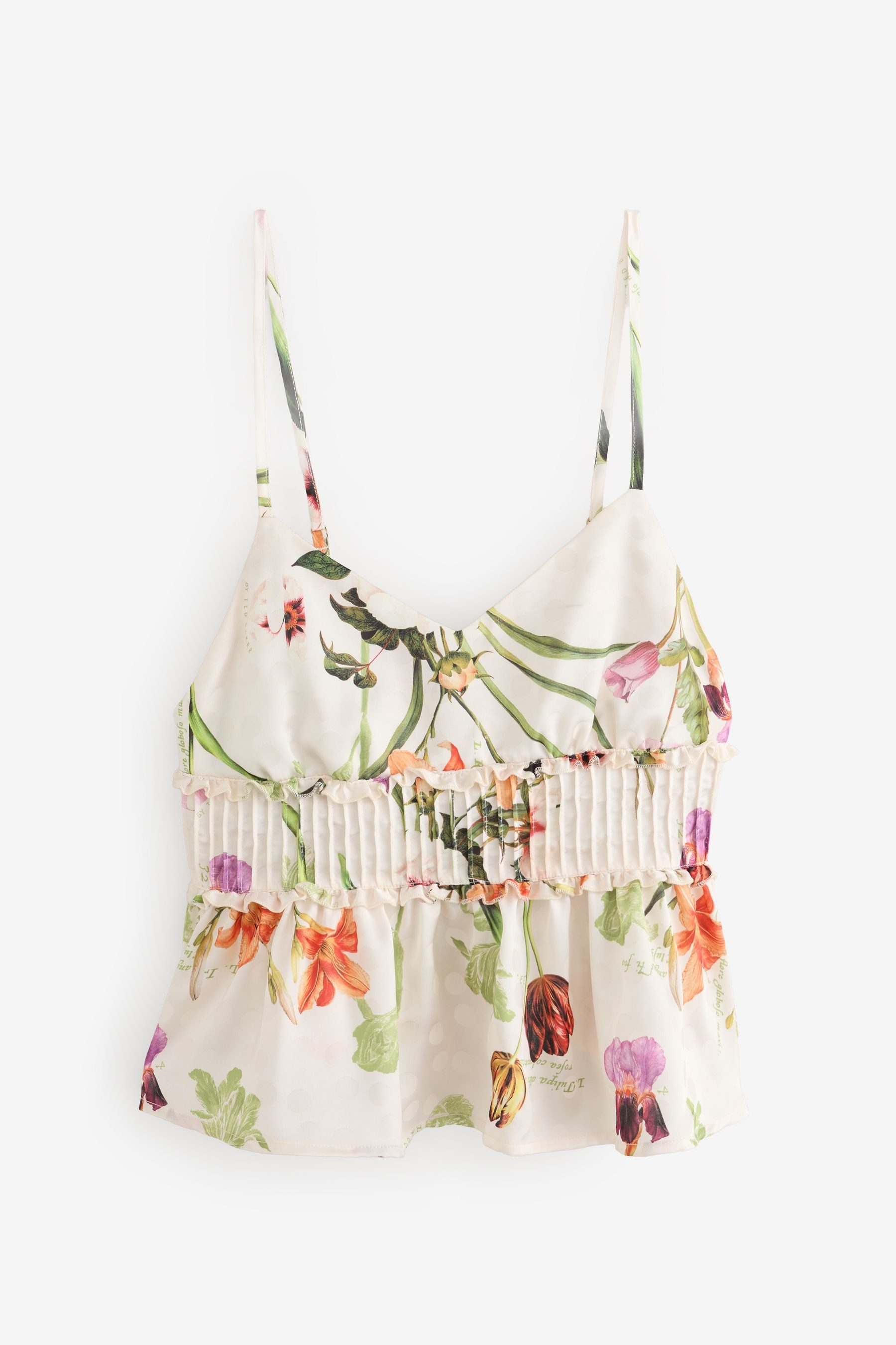 B by Ted Baker Pyjama B by Ted Baker Satin-Schlafanzug mit Camisole (2 tlg)