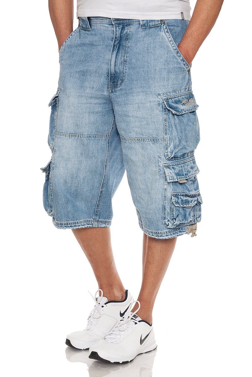 Jet Lag Cargoshorts 007 B Denim günstig online kaufen
