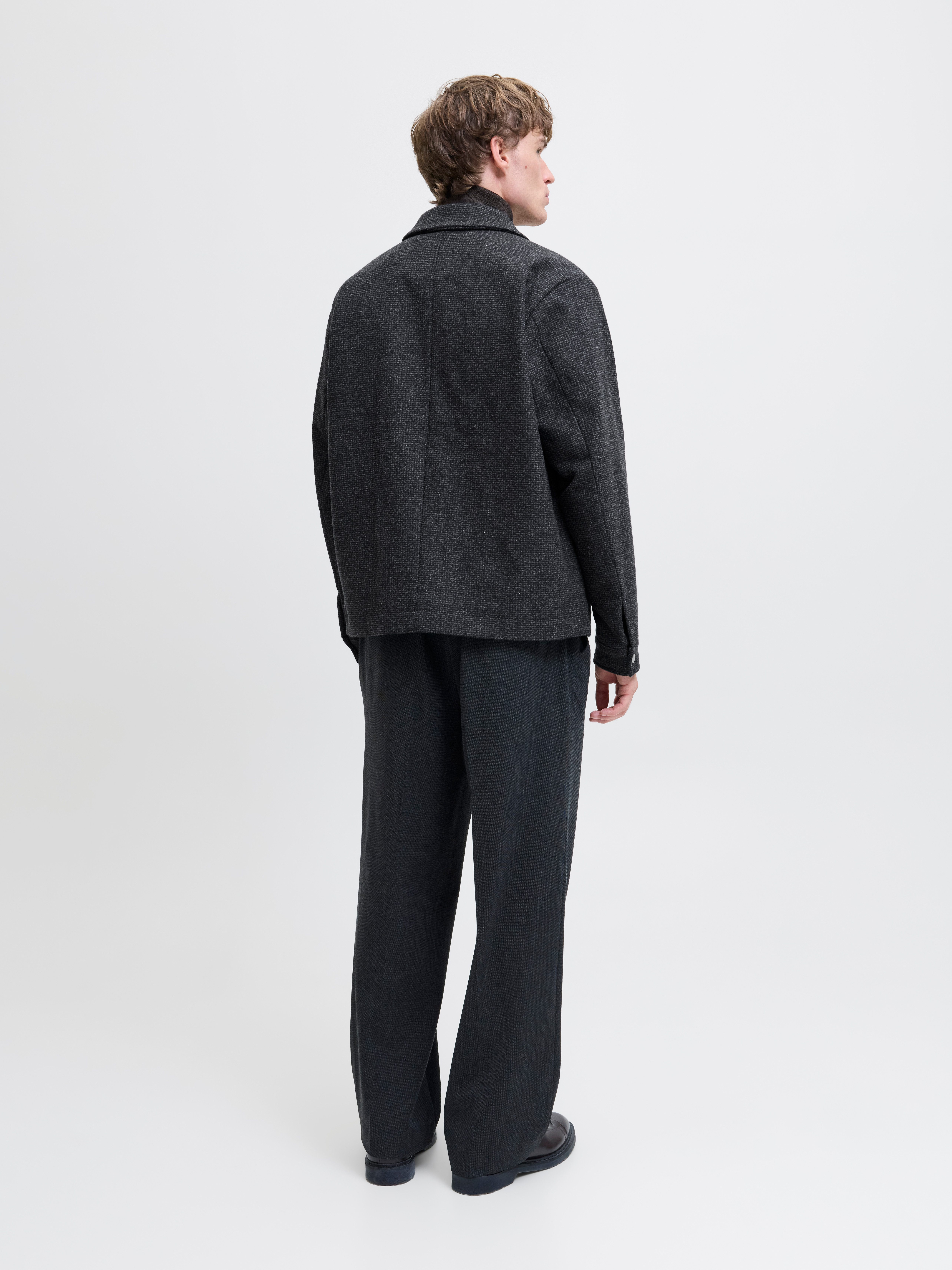 Jack & Jones Wolljacke JPRCCRUSSEL WOOL BLEND JACKET SN