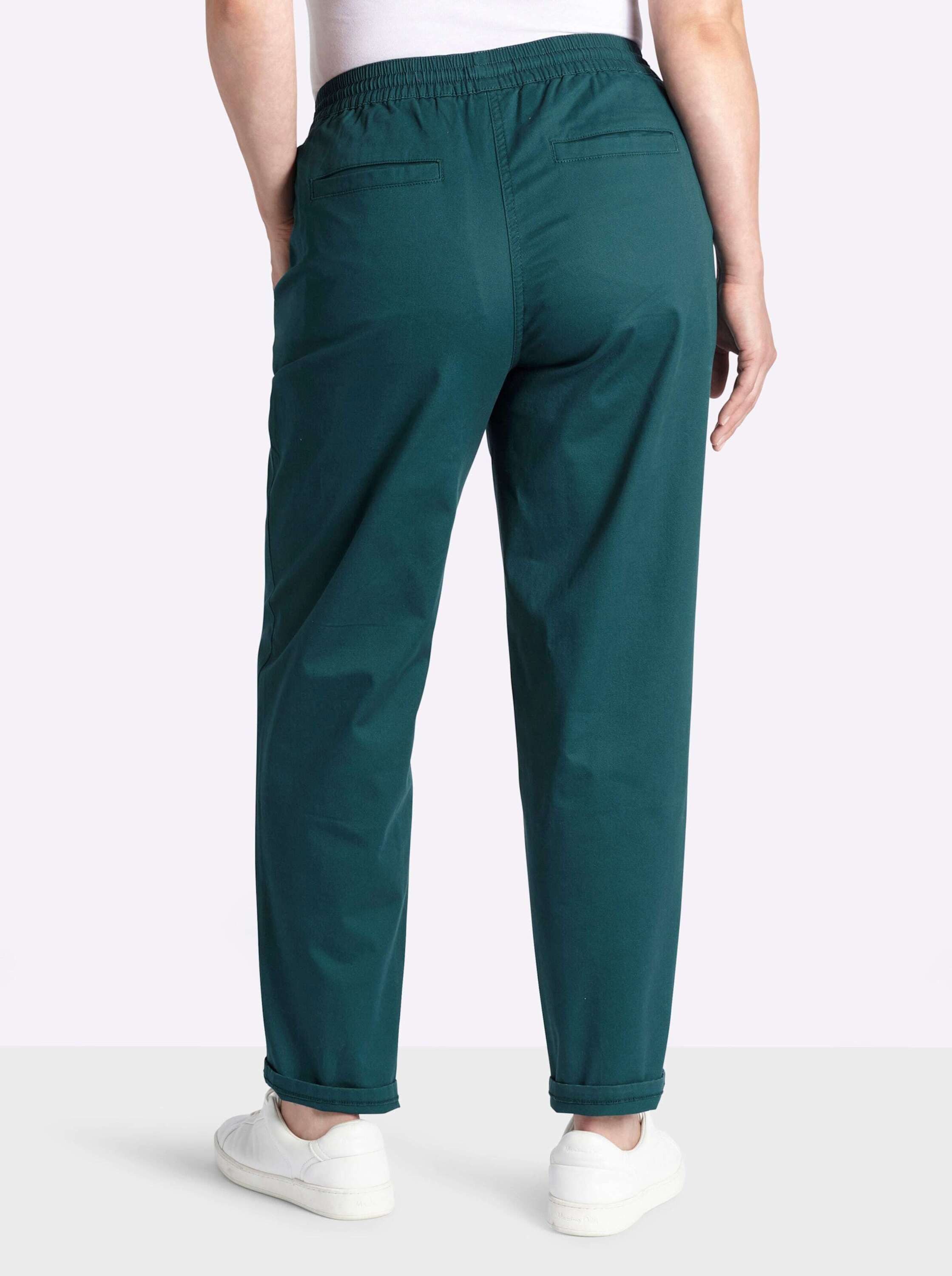 Sheego Jerseyhose Chinohose normal
