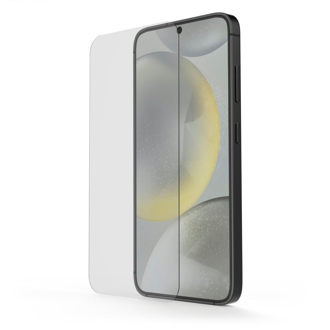 Hama Displayschutzglas Displayschutz für Samsung Galaxy S25 (Panzerglas, klar, Montagehilfe) für Samsung Galaxy S25