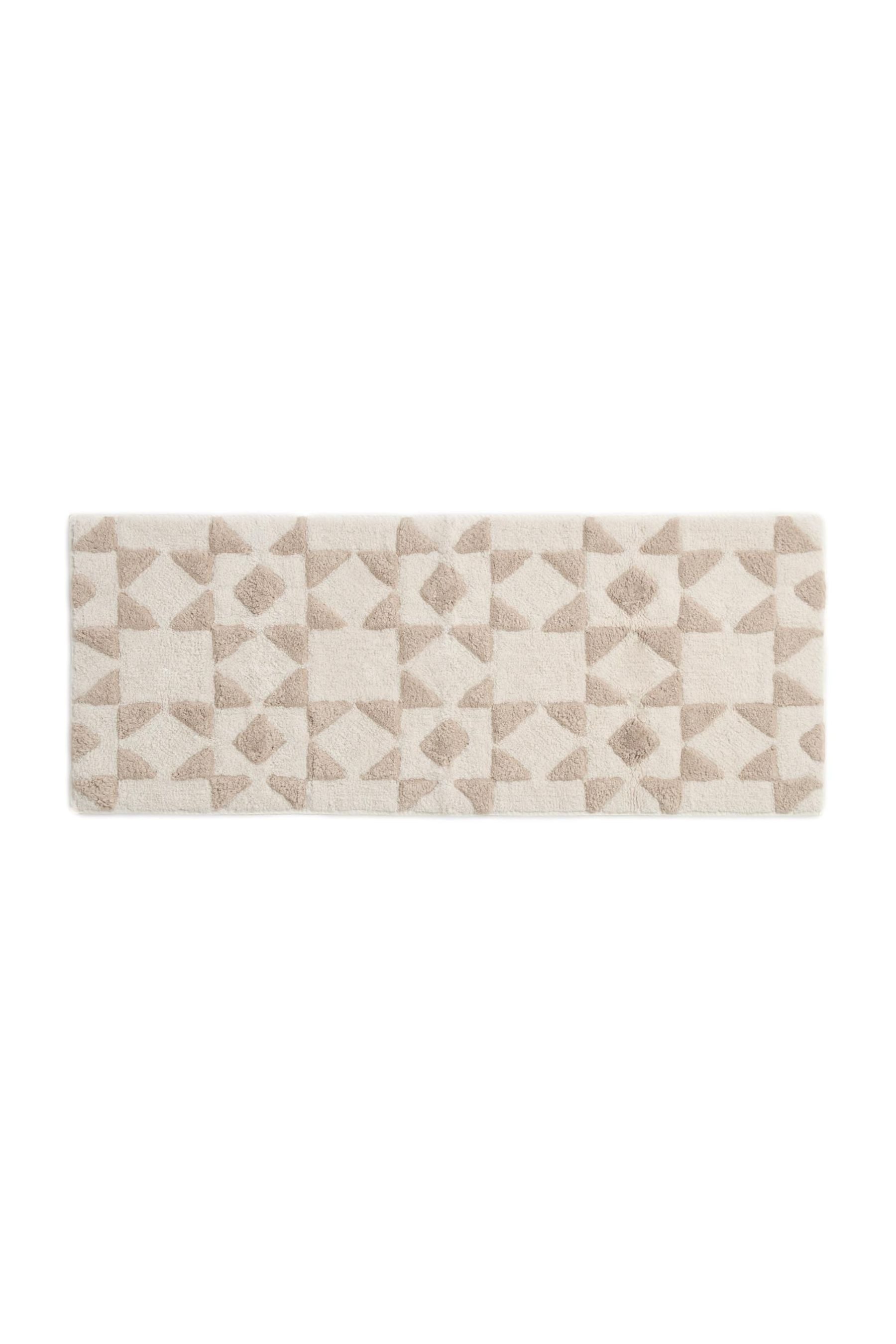 Next Badematte Badematte mit Geomuster, Baumwolle günstig online kaufen