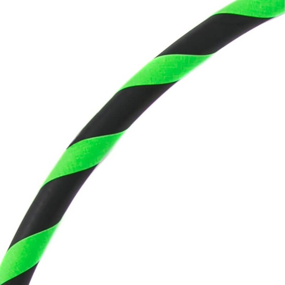 Faltbarer Reifen, Hula-Hoop-Reifen Anfänger Ø105cm Neon-Grün Hoopomania Hoop Hula