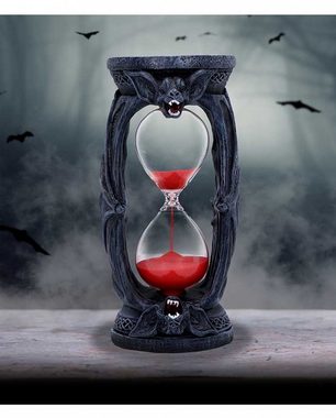 Horror-Shop Dekofigur Vampyrum Vampir Fledermaus Sanduhr 19,5cm