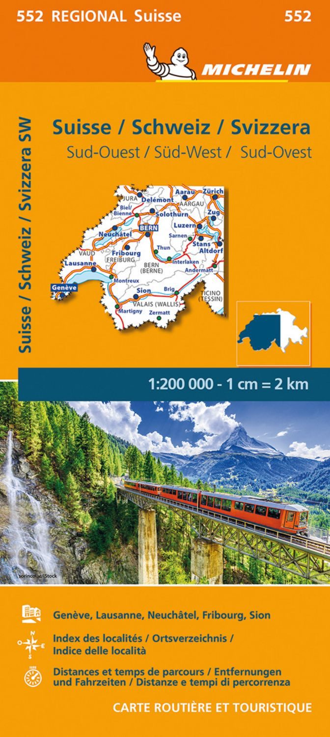 Michelin Schweiz Süd-West / Regional Suisse