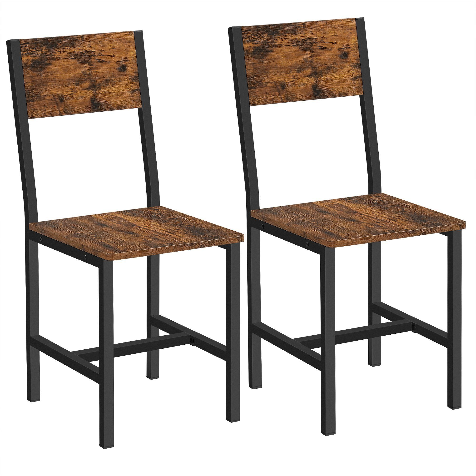 VASAGLE Esszimmerstuhl (2 St), Holzstuhl Küchenstühle für günstig online kaufen