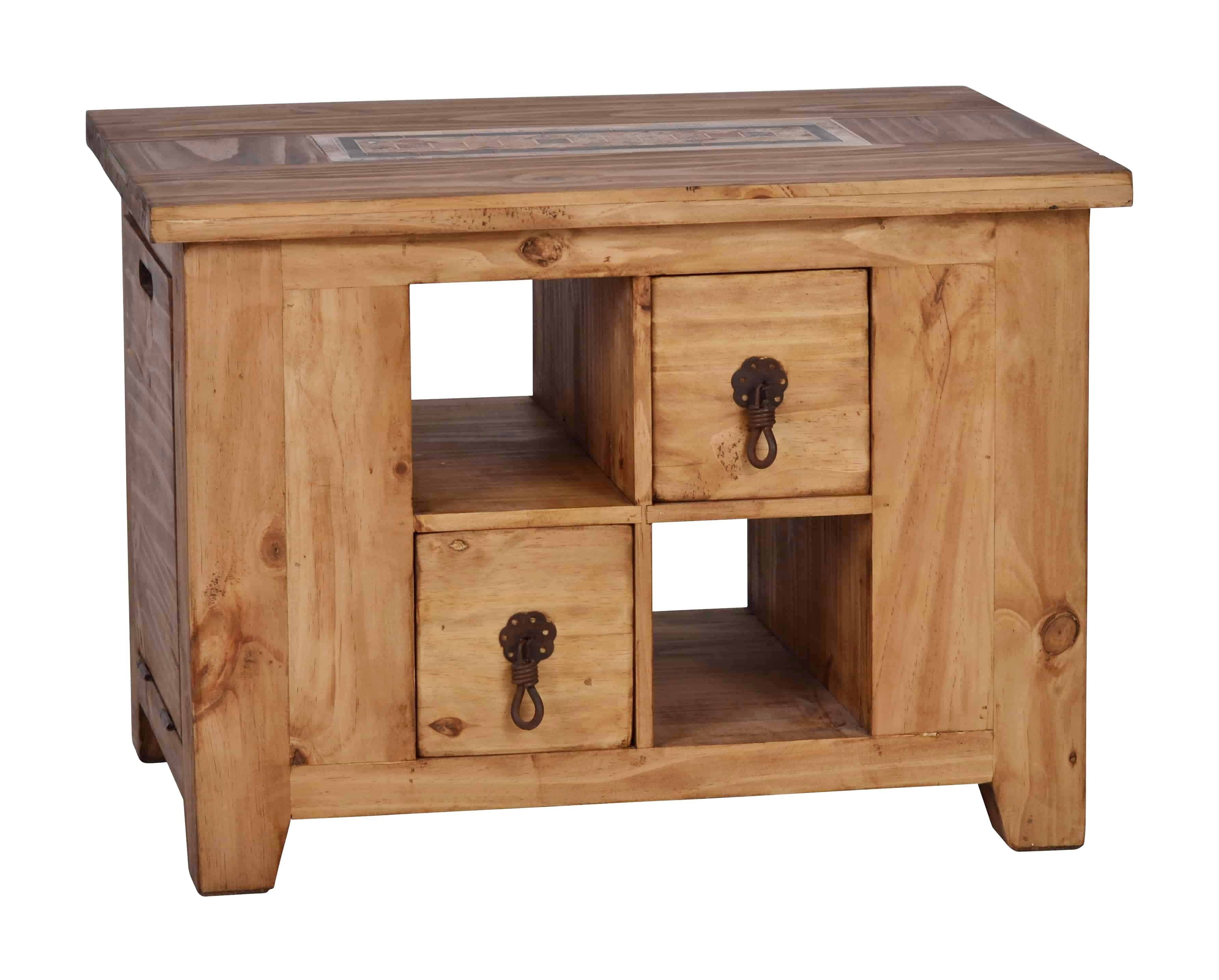 MiaMöbel Couchtisch Mexico, aus massivem Pinienholz Honig