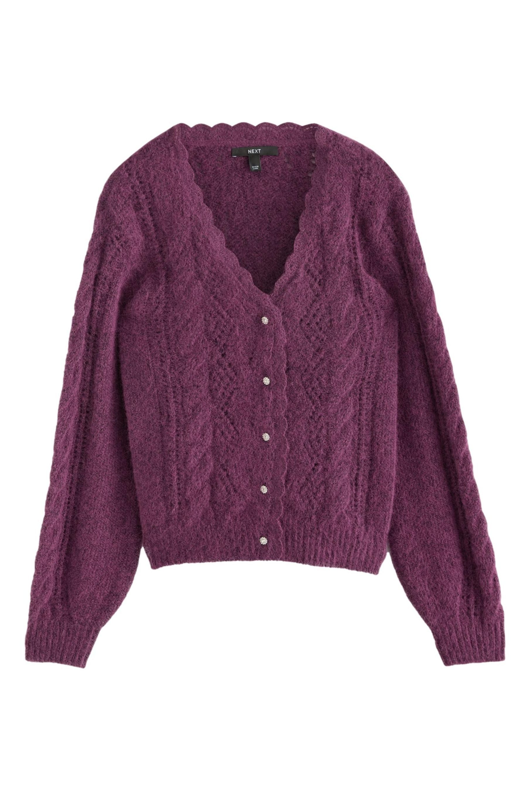 Next Strickjacke Strickjacke aus Spitze mit günstig online kaufen