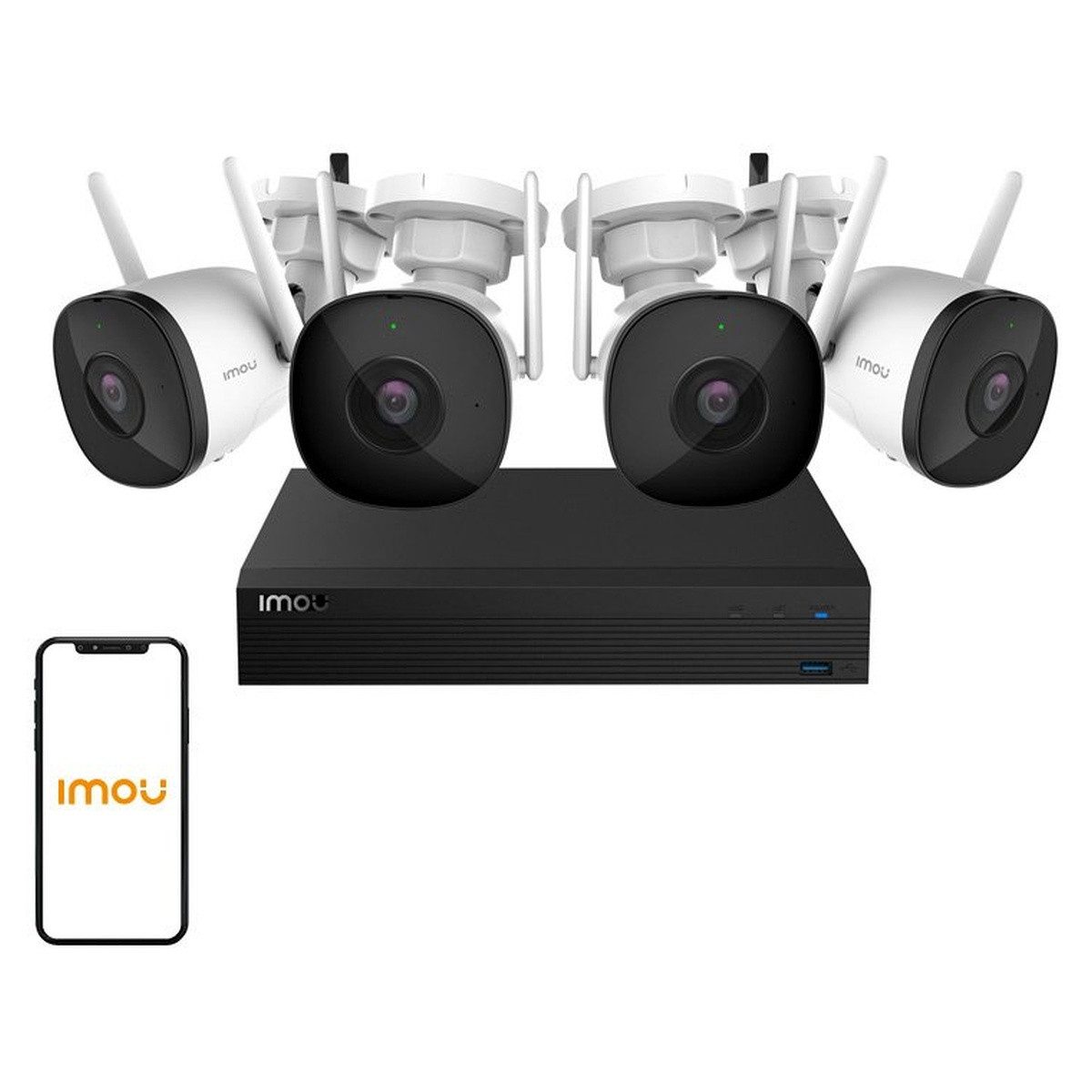 Imou Überwachungskamera IMOU Kit-Pro WLAN-Videoüberwachungsset (1-tlg)