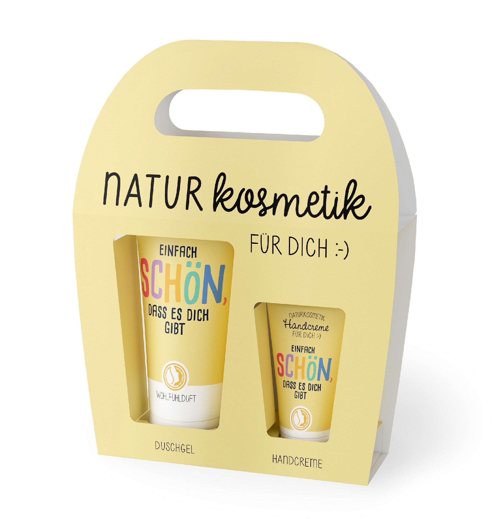 La Vida Duschgel Kosmetikset Duschgel Handcreme Naturkosmetik Geschenk Gelb 1292721