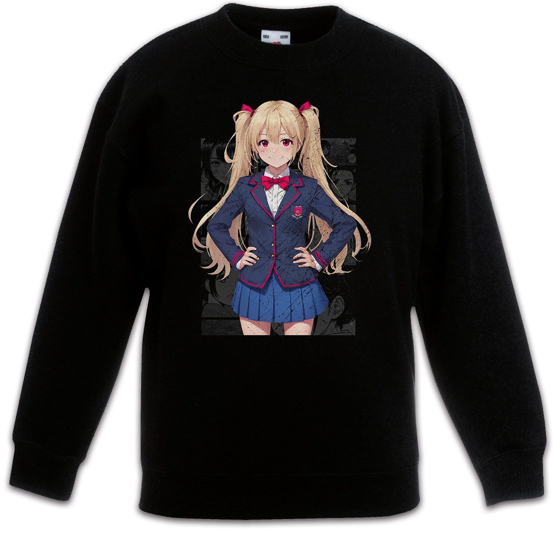 Sweatshirt Ruby Girl Kinderpullover Anime Ko Hoshino Oshi No Sarina Tendouji The