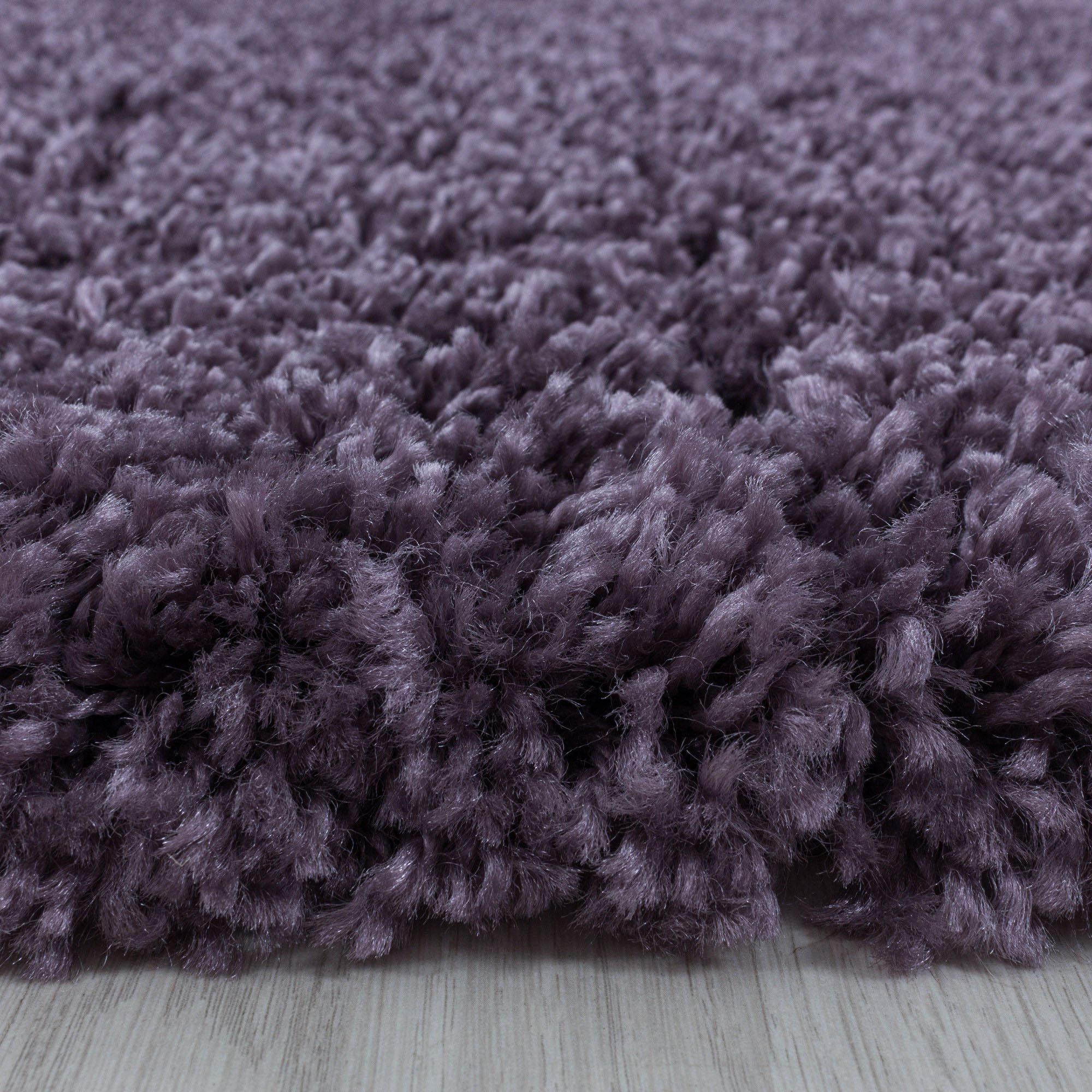 Ayyildiz Teppiche Hochflor-Teppich SYDNEY 3000, rund, Höhe: 30 mm, Shaggy, Langflor, uni, auch in rund, Wohnzimmer – Bild 4 von 5