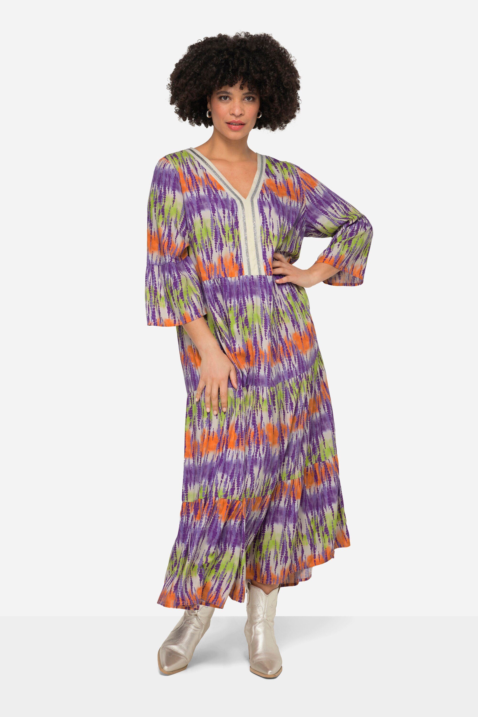 Angel of Style Jerseykleid Maxikleid Batikdruck günstig online kaufen
