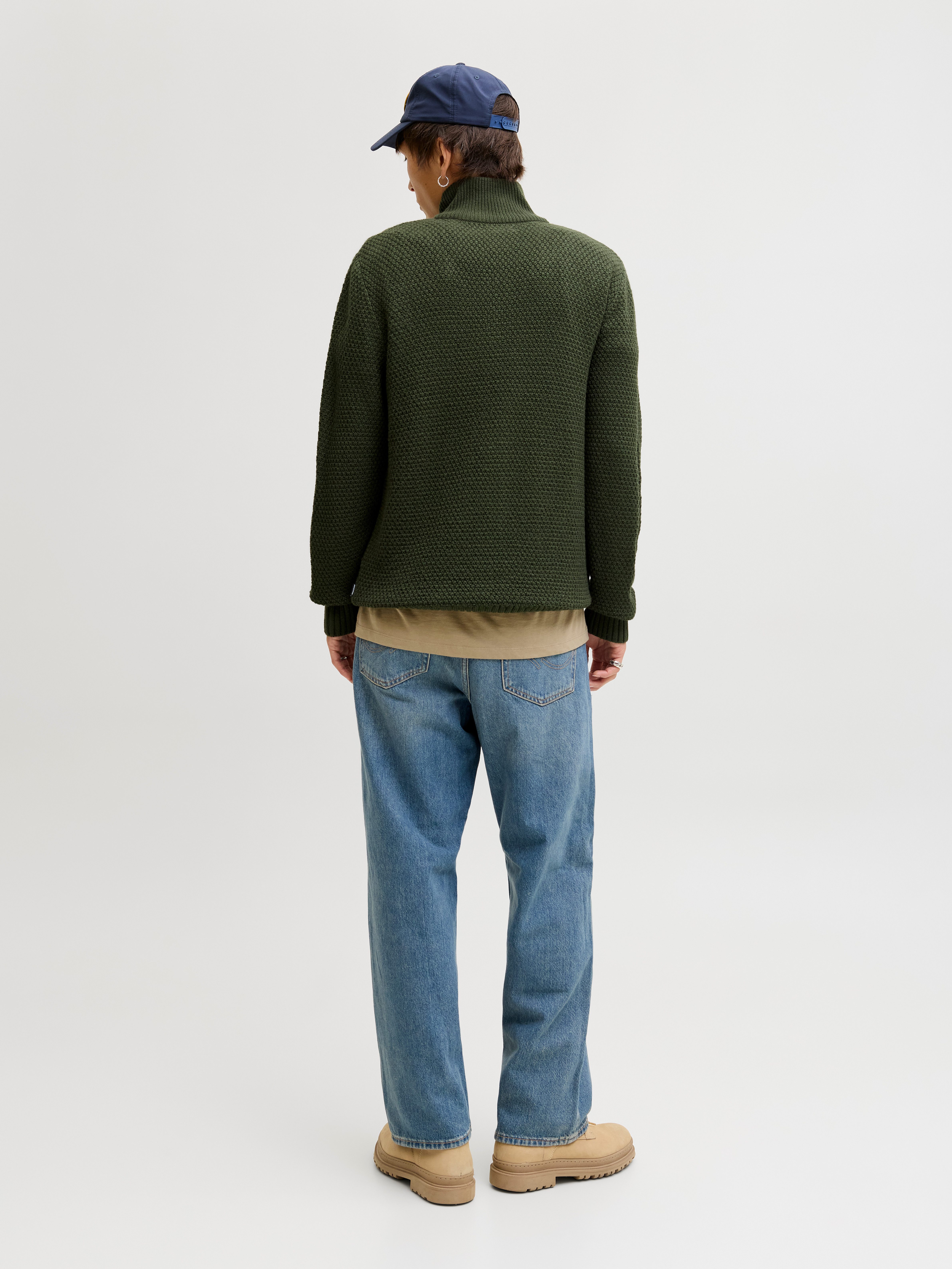 Jack & Jones Troyer JJPAUL KNIT HALF ZIP