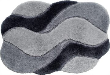 Badematte Carmen Grund, Höhe 24 mm, fußbodenheizungsgeeignet, schnell trocknend, strapazierfähig, Polyacryl, Badematte mit rutschhemmenden Rücken