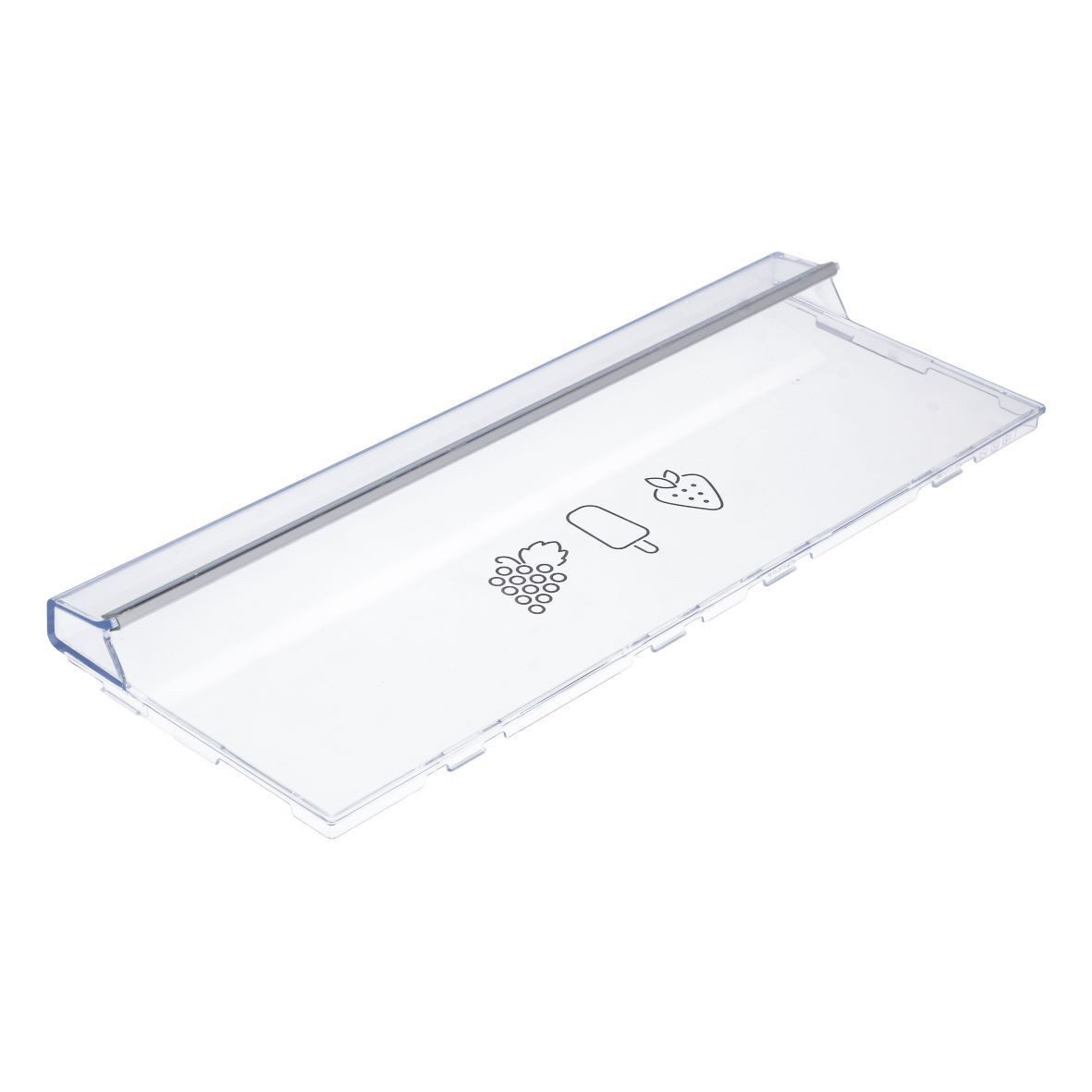 easyPART Schublade wie SMEG 76613A710 Schubladenblende für, Kühlschrank / Gefrierschrank