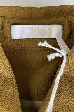 Chloé Midikleid Chloé Pussybow-ties Pussy-Bow Schleifenkragen Dress Schleifenkragen Mi