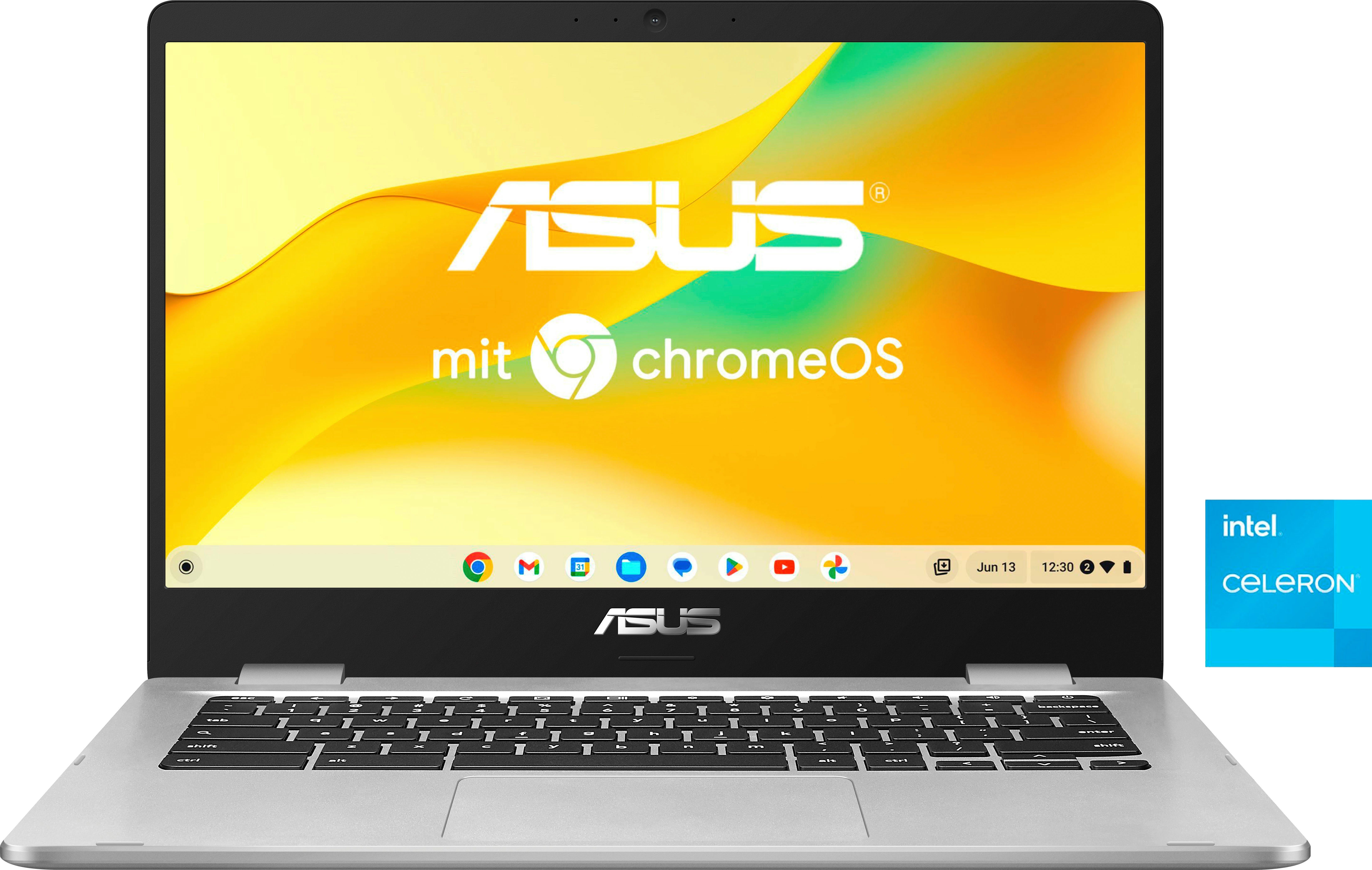 Asus Chromebook C424MA-BV0305 Chromebook (35,6 cm/14 Zoll, Intel Celeron N4020, UHD Graphics 600, ChromeOS, Clamshell Laptop)