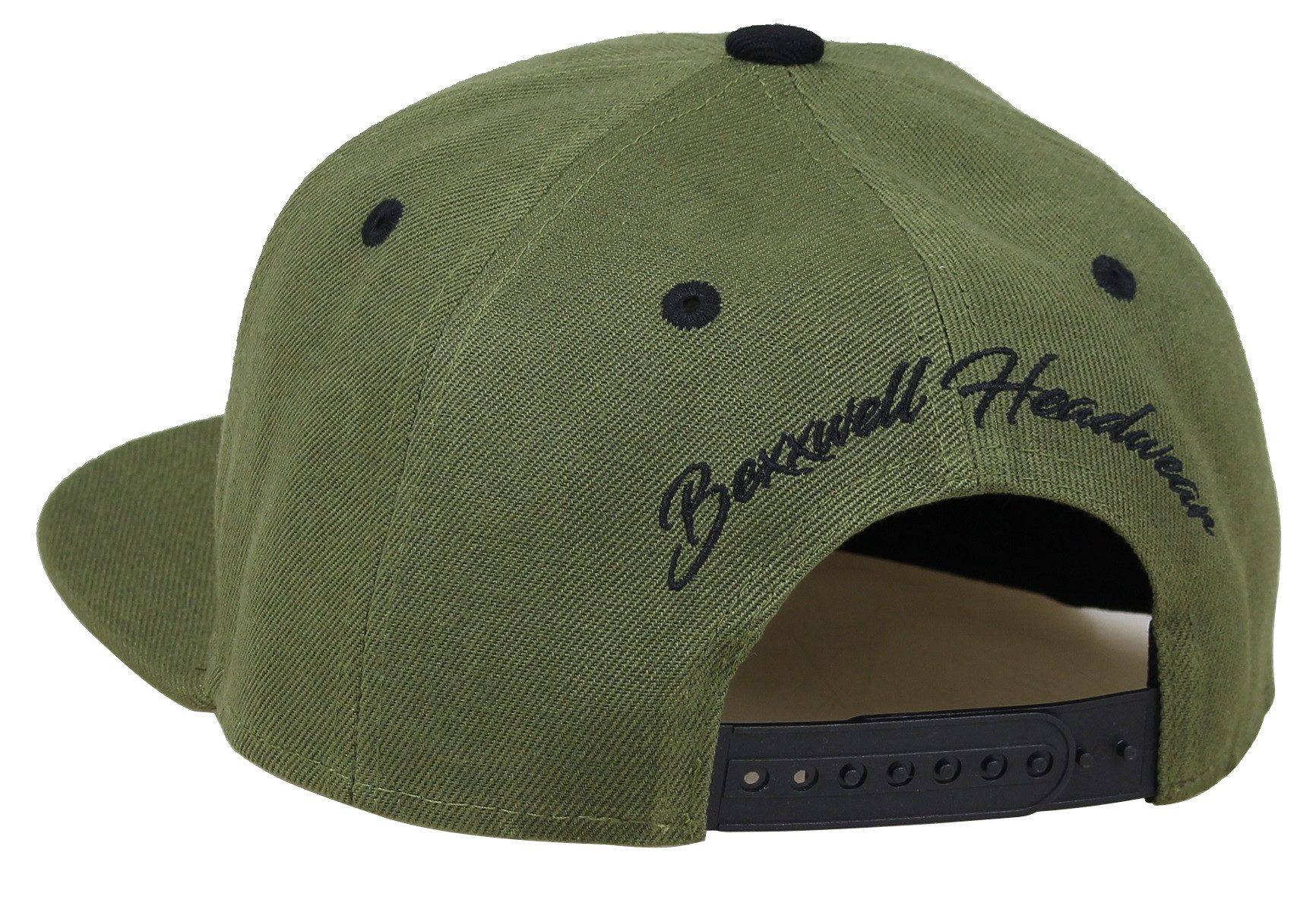 Bexxwell Snapback Cap mit 3D Logo-Stickerei (optimale Passform, Unisex) – Bild 3 von 5