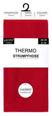 Yenita® Thermostrumpfhose (2 St) mit wärmenden Innenfleece