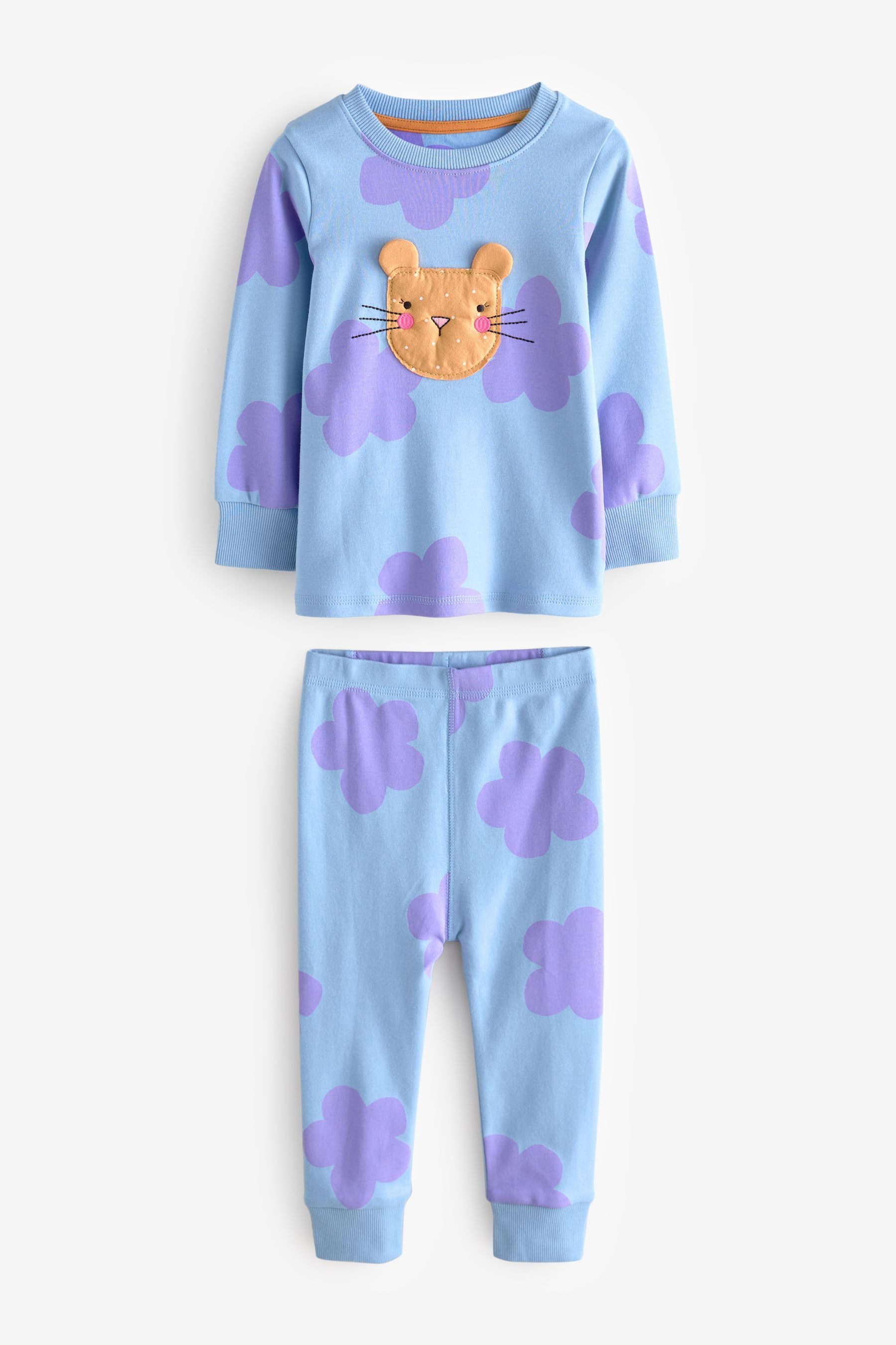 Next Pyjama Ballerina-Schlafanzug aus Baumwolle, 3er-Pack (6 tlg)