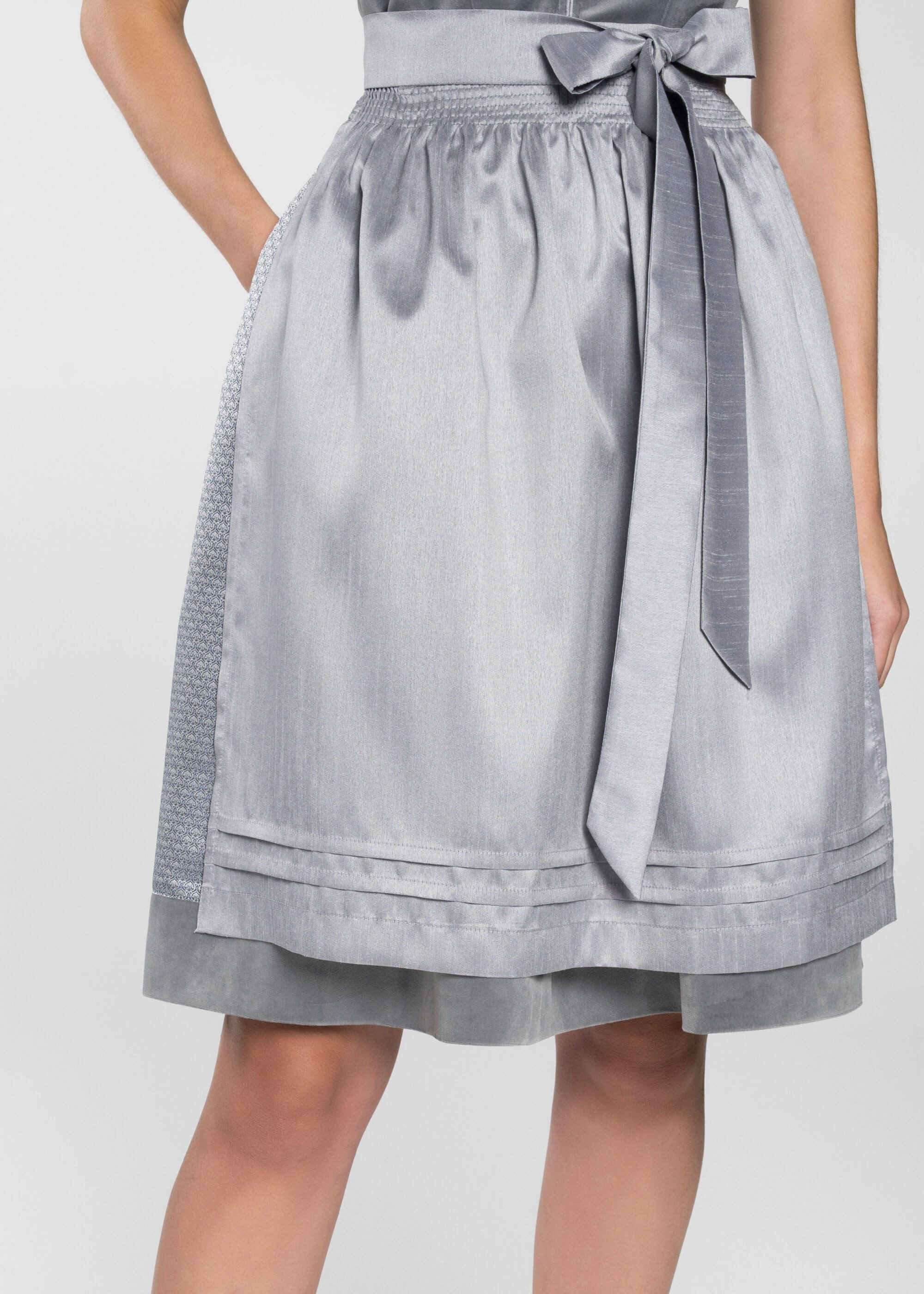 Spieth & Wensky Dirndl Dirndl "Fiedler" (1-tlg) Hochwertiges Samtoberteil