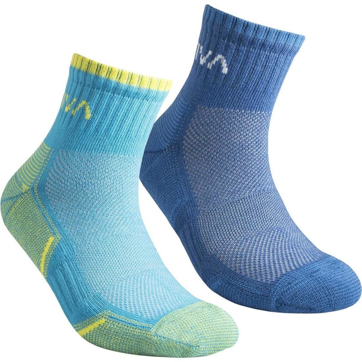 La Sportiva Wandersocken Kids Running Socks Bequeme und langlebige Laufsocken mit Stoßdämpfung für junge