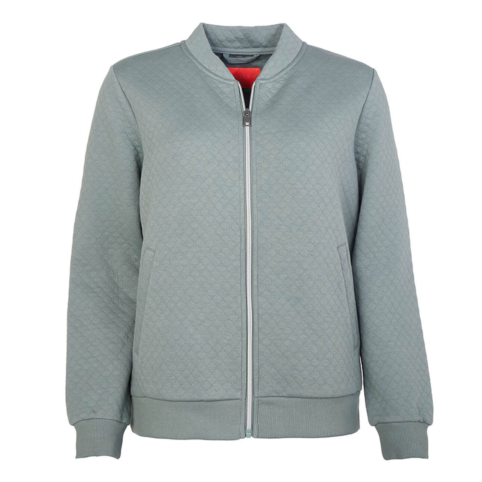 BLUE FLAME Sweatjacke 73031 Damen Sweatjacke mit Collegekragen - Freizeitja günstig online kaufen