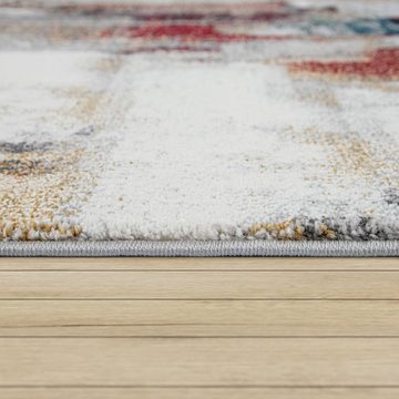 Teppich Designer-Teppich Kurzflor-Teppich Für Wohnzimmer Abstraktes Design, TT Home, Läufer, Höhe: 17 mm