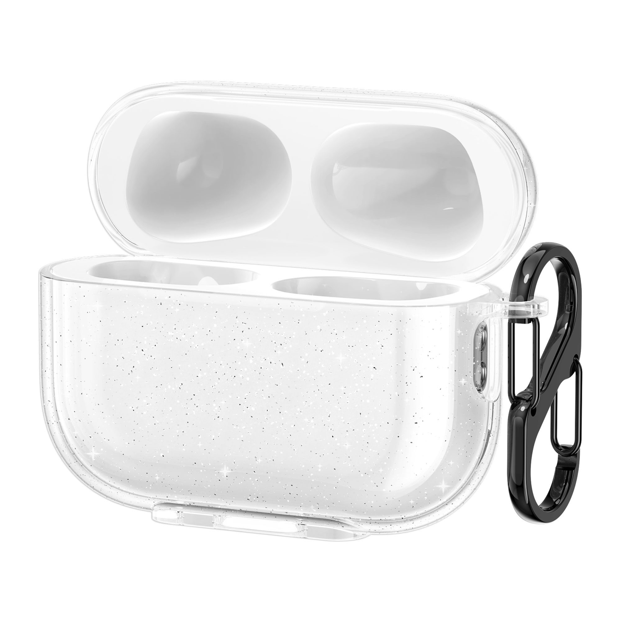 kwmobile Etui Hülle für Apple Airpods Pro 2 Glitzer Case, Kopfhörer Schutzh günstig online kaufen