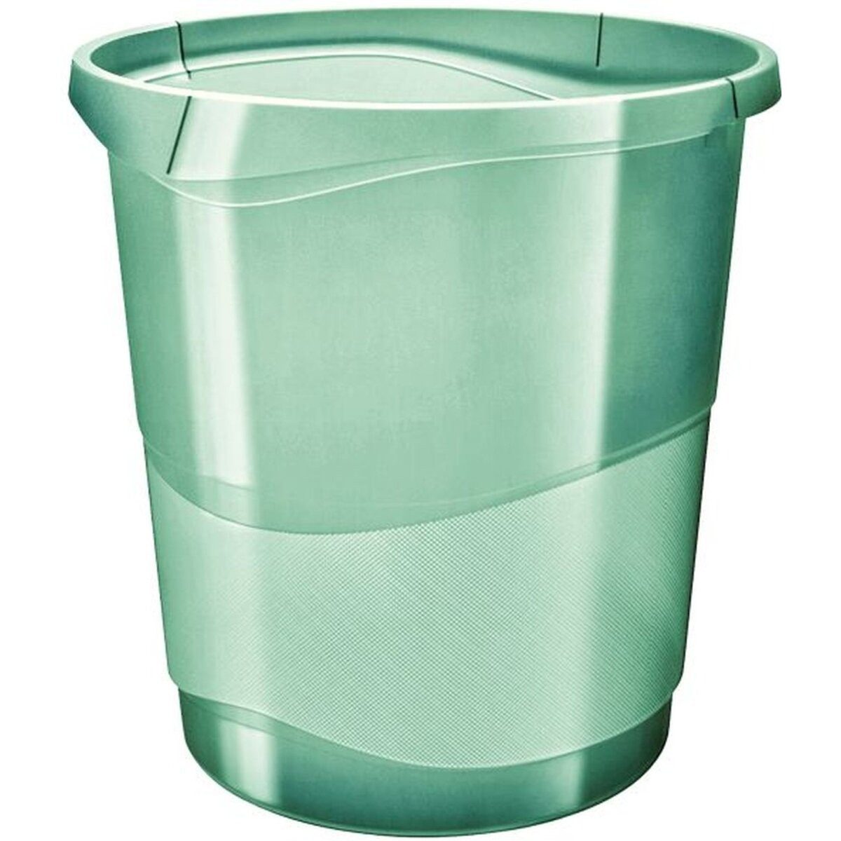 ESSELTE Papierkorb Papierkorb Colour'Ice PP 14l transparent grün