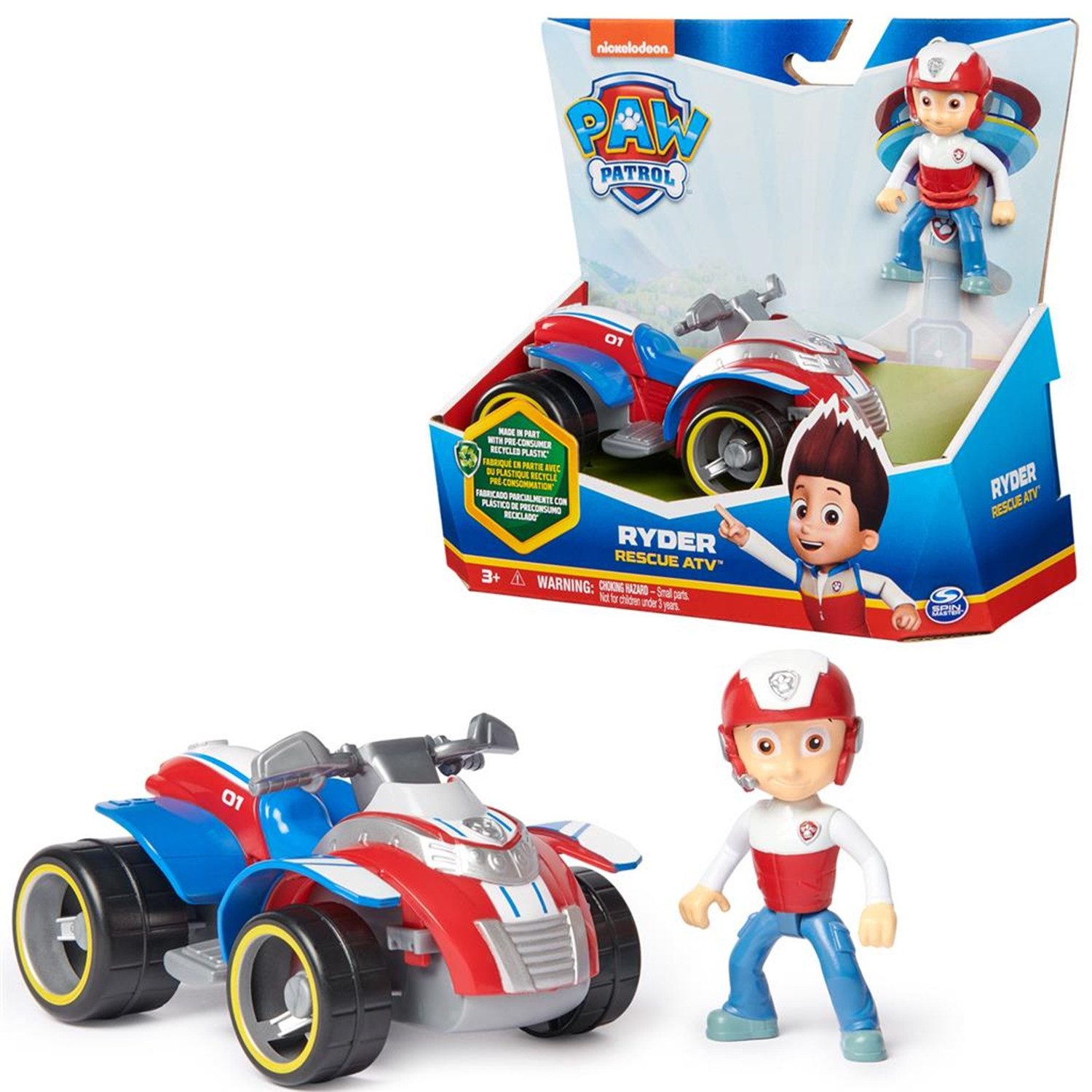 Spin Master Spielzeug-Quad 6069067 Paw Patrol - Sust. Basic Fahrzeug - Ryde günstig online kaufen