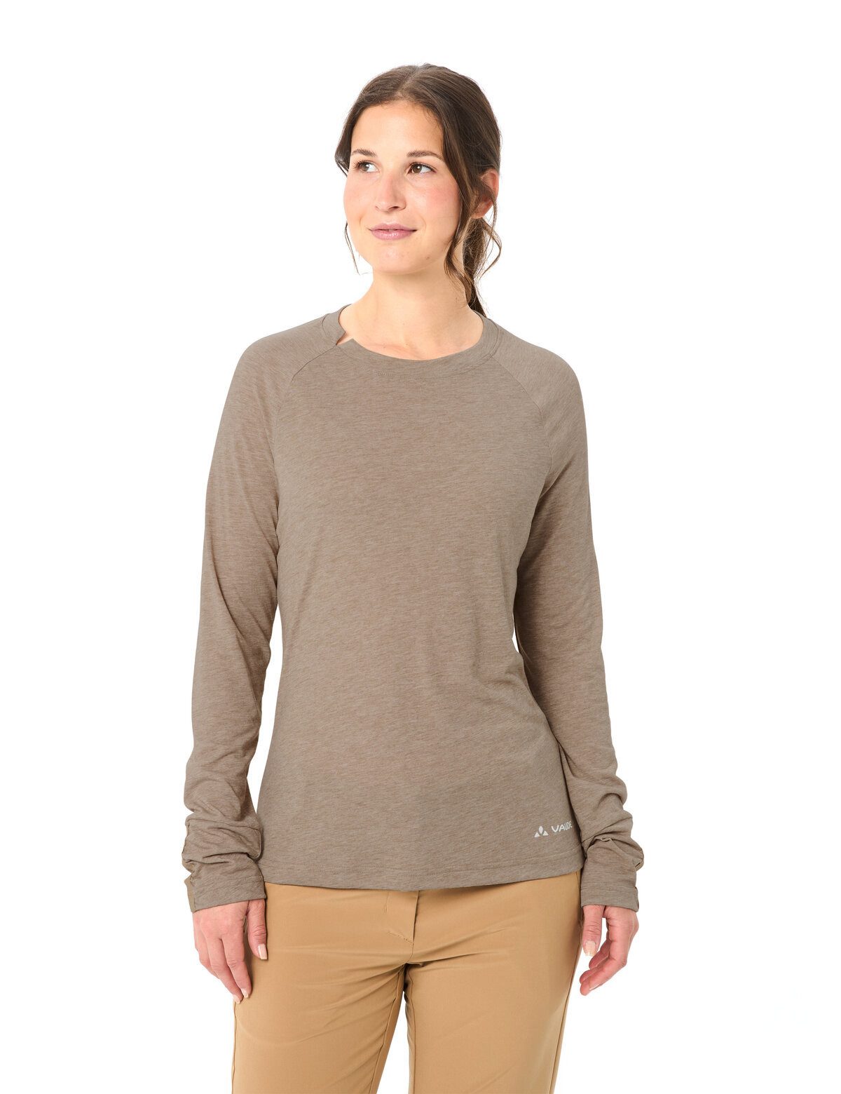 VAUDE T-Shirt Women's Skomer LS T-Shirt III (1-tlg) schnelltrocknendes und funktionelles Shirt