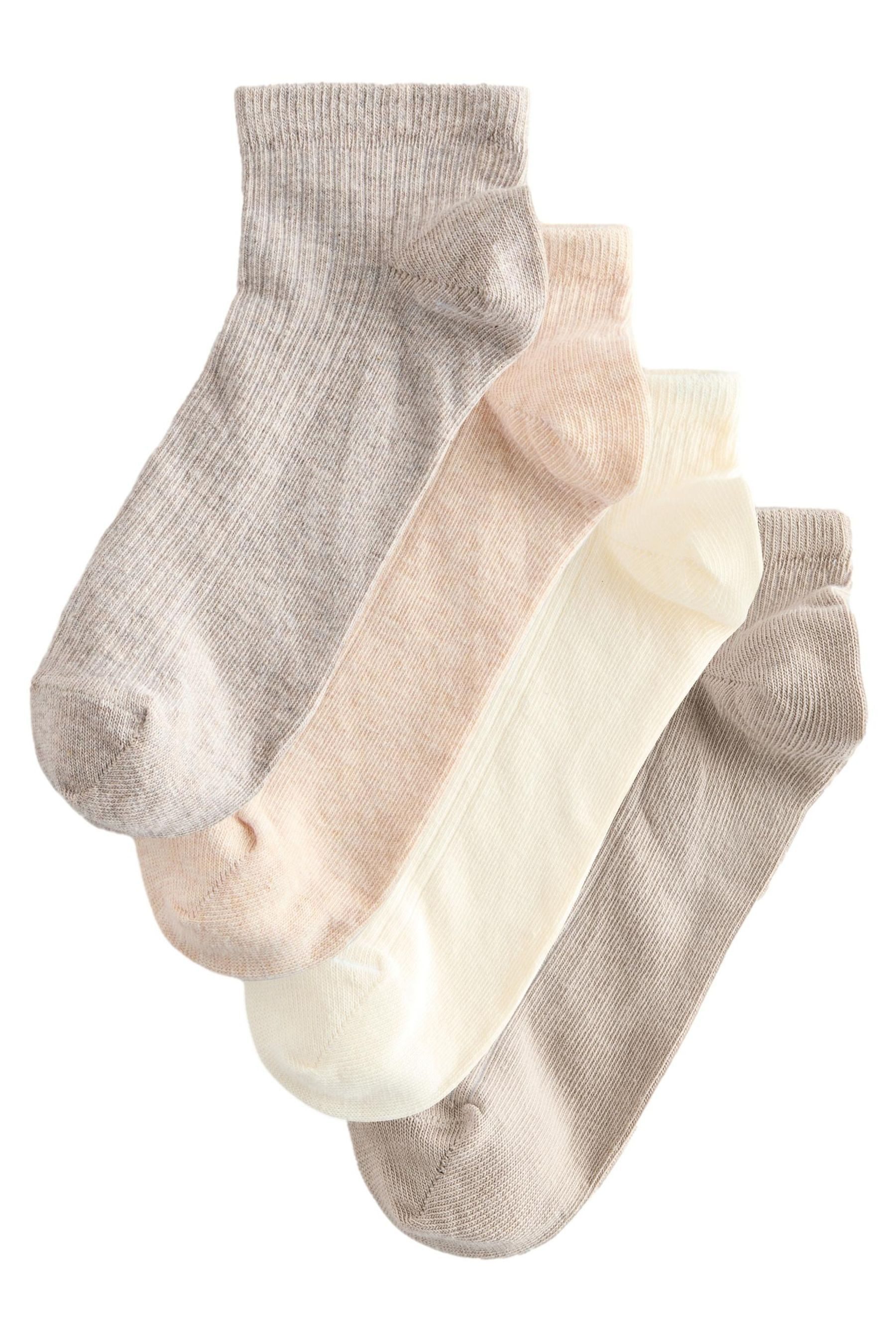 Kurzsocken Knöchelhohe Socken, 4er-Pack