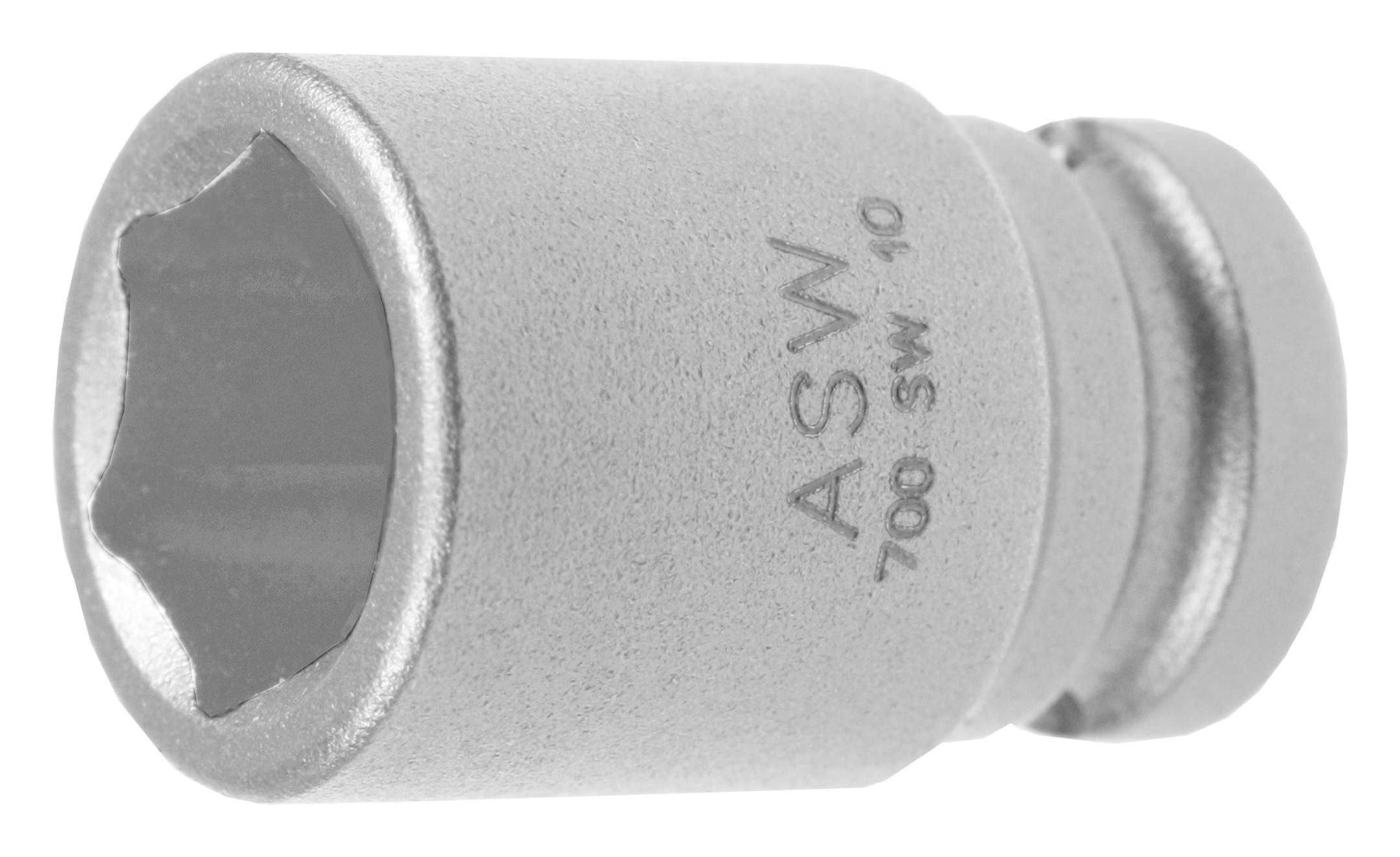 ASW Stecknuss, Kraft-Steckschlüssel-Einsatz 1/4" 6 mm