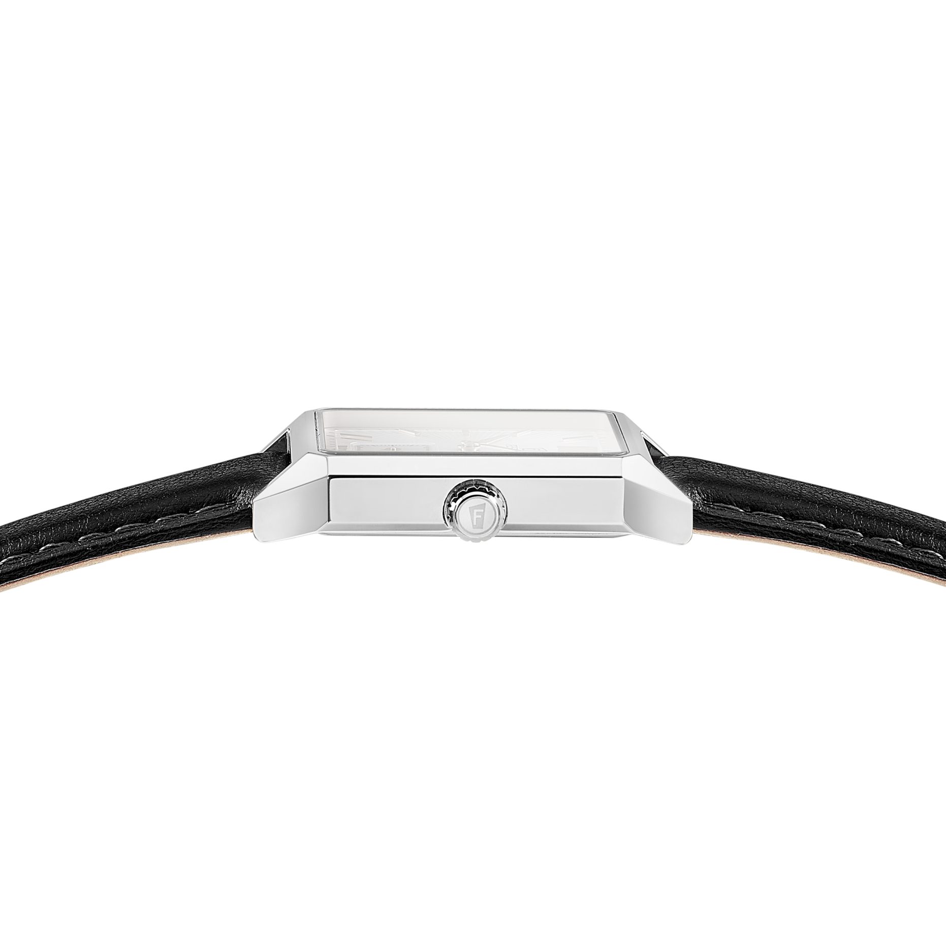 Festina Quarzuhr On the Square F20779_1, Armbanduhr, Damenuhr, Herrenuhr, Lederarmband, analog