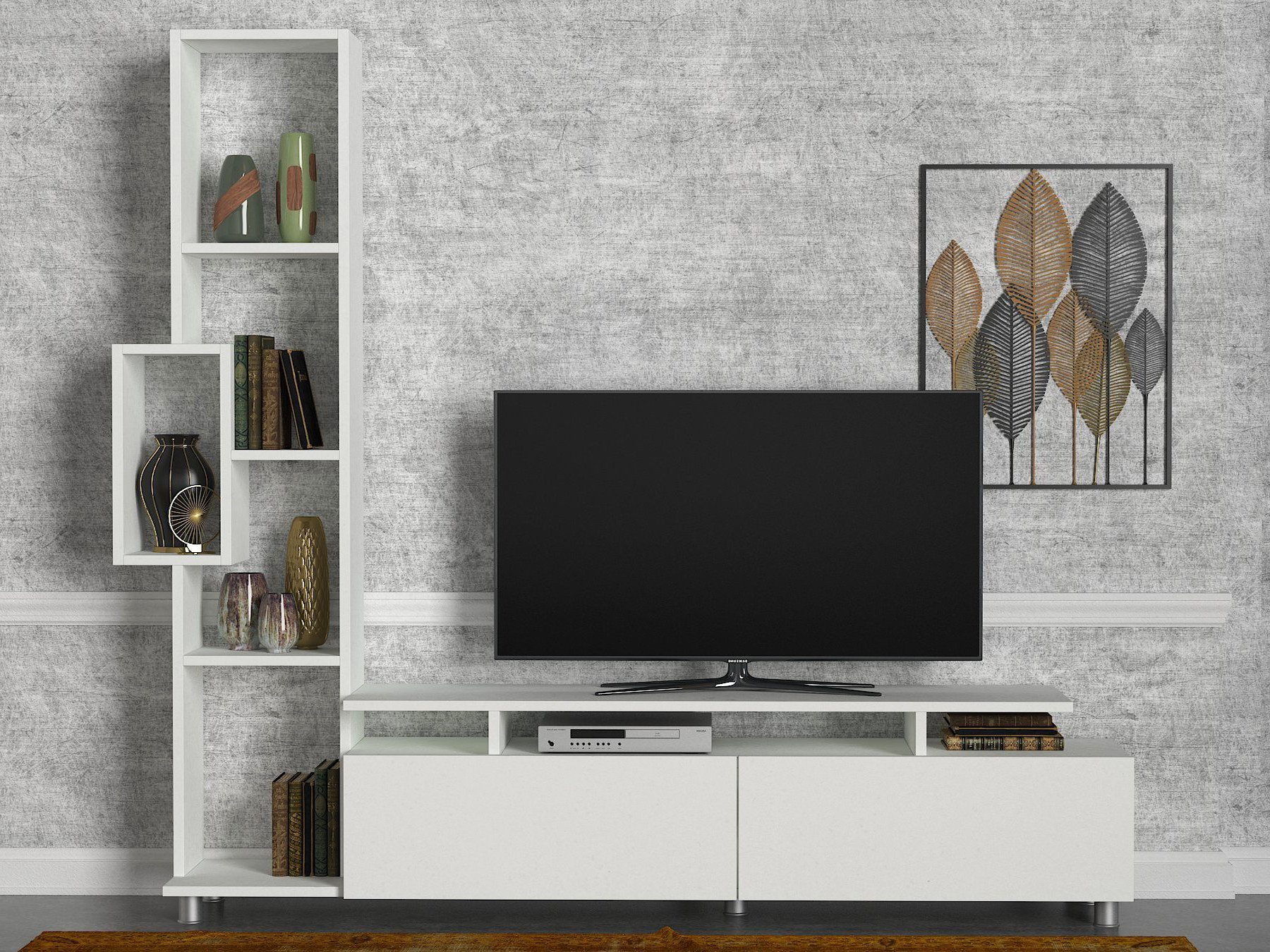 Skye Decor TV-Schrank Schränke, 166,7x160x29,5 cm, 100% Melaminbeschichtete Partikelplatte