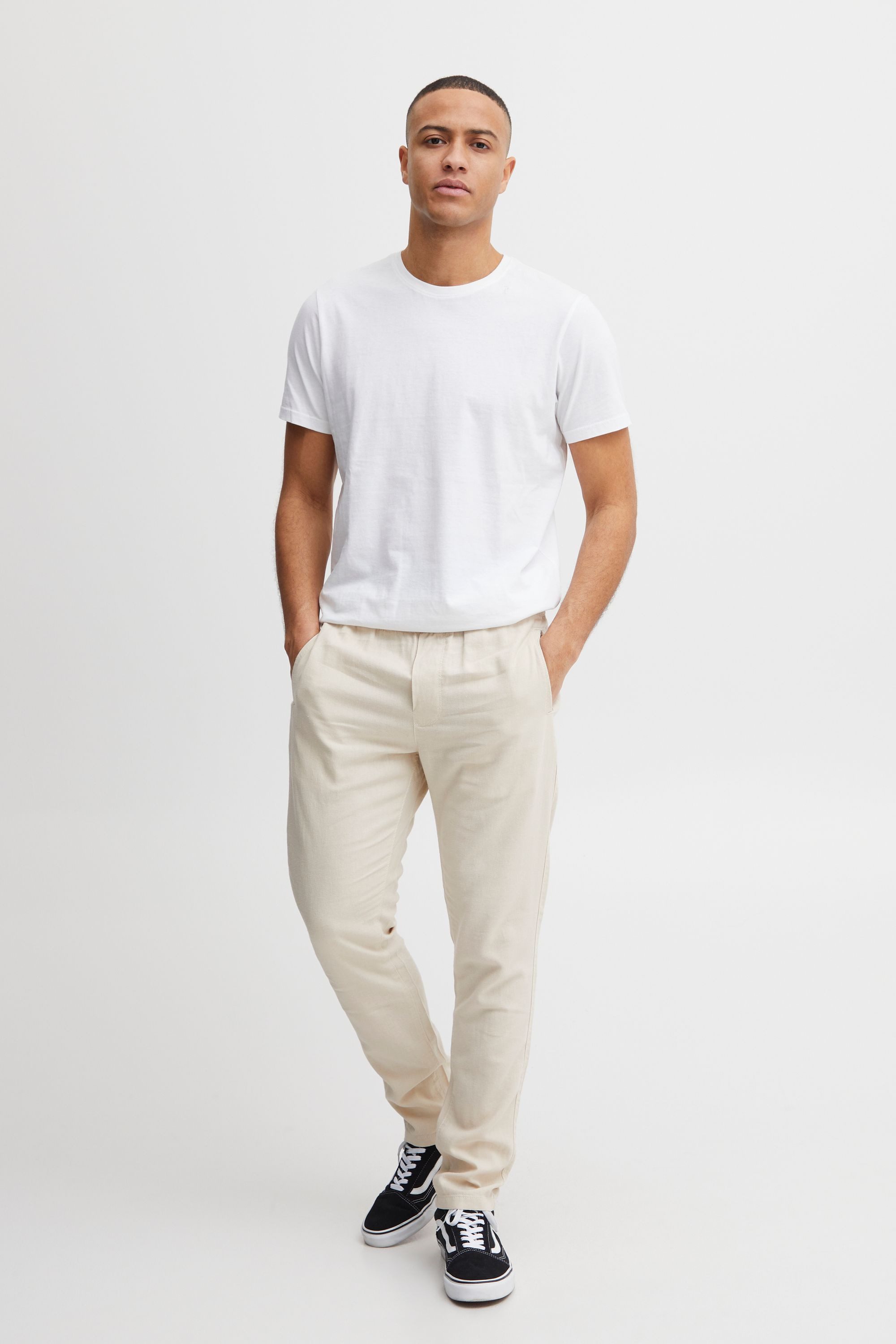 !Solid Leinenhose SDTaiz Stoffhose aus Leinenmix günstig online kaufen