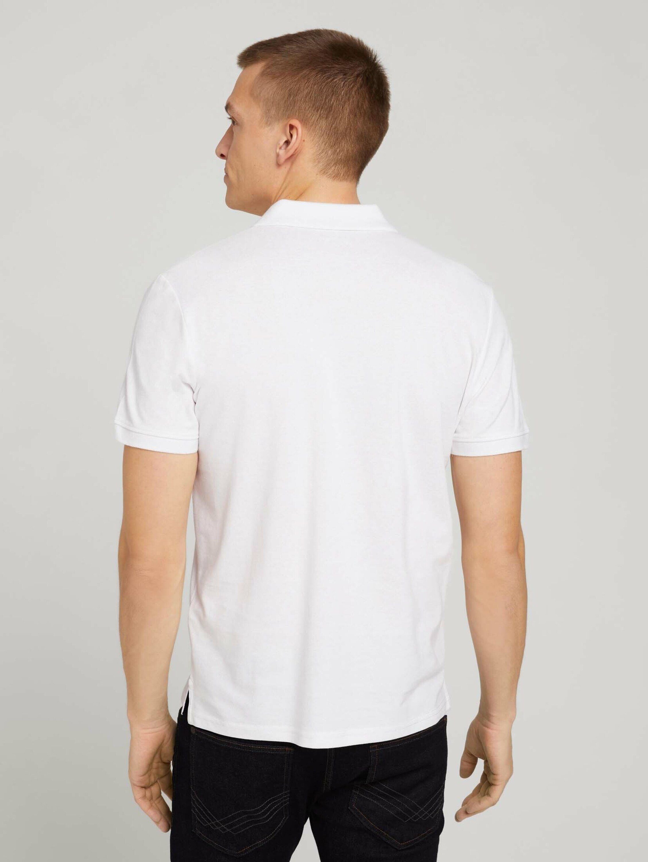 (1-tlg) T-Shirt TOM TAILOR white