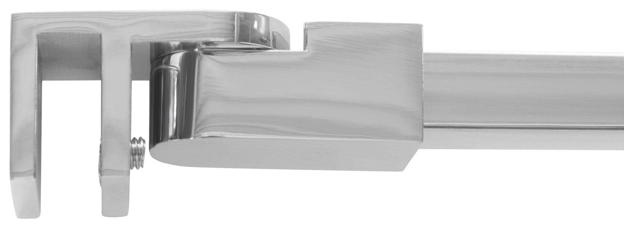 CLP Duschwand-Stabilisationsstange Duschwandhalterung, bis 10 mm