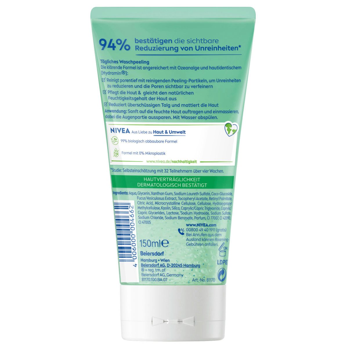 Nivea Gesichtspeeling